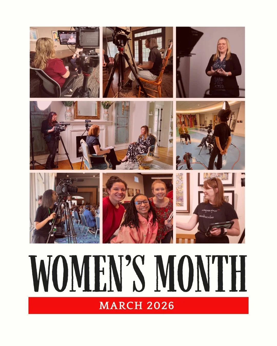 This Women&rsquo;s History Month, we&rsquo;re celebrating something close to home.
ㅤ
Forever Ready is proudly woman-owned and powered by an all-female crew. We&rsquo;re so proud of the work we create and the women who make it happen.
ㅤ
Drop a ❤️ if y