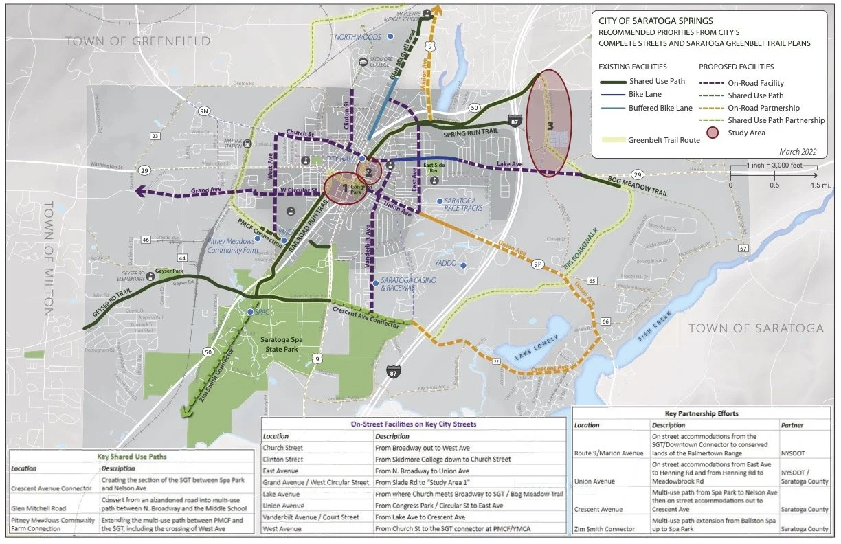 Priority Streets Map