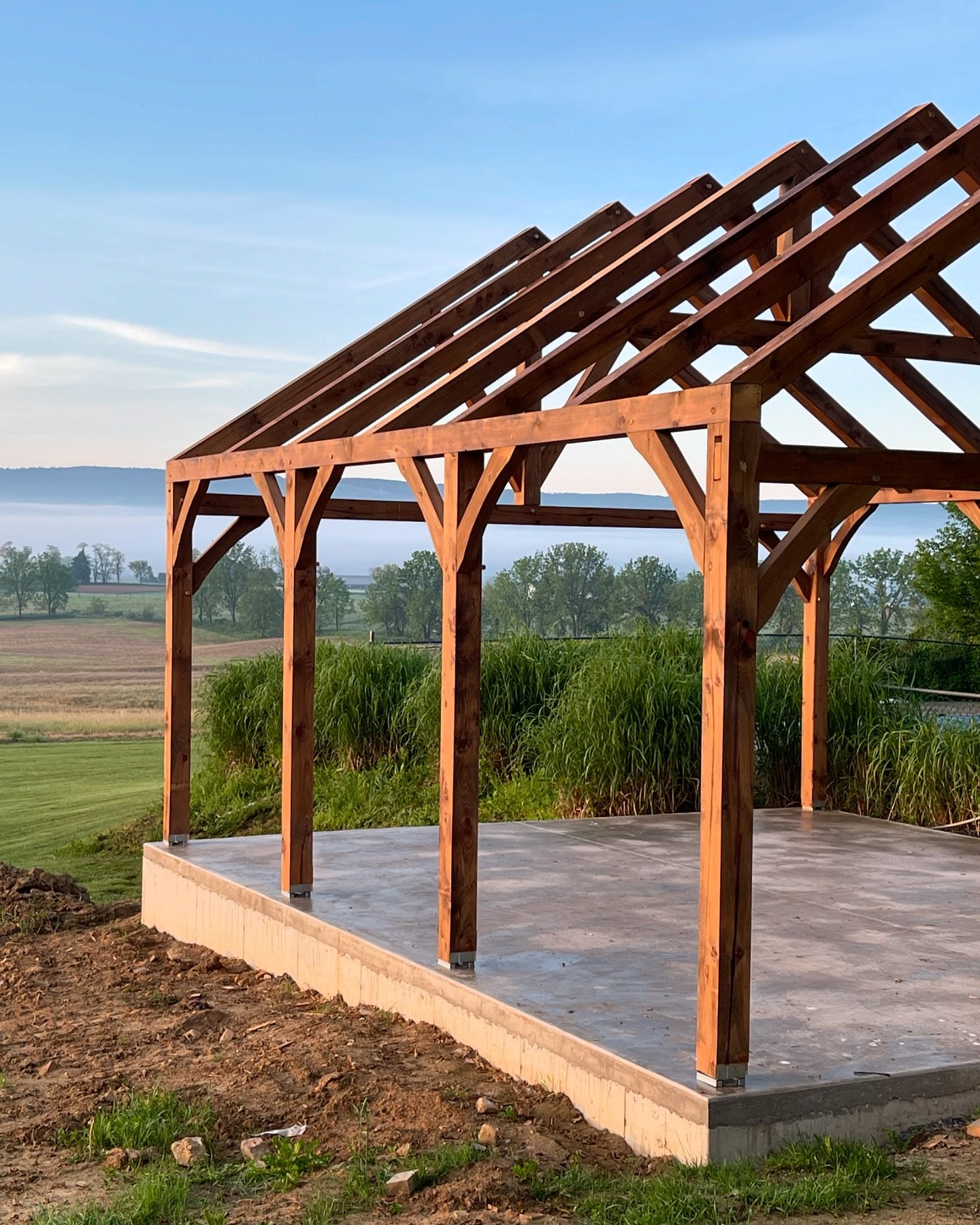 Timeless Craftsmanship; Craft your dream space with custom timber framing. Beauty, strength, and artistry in one.