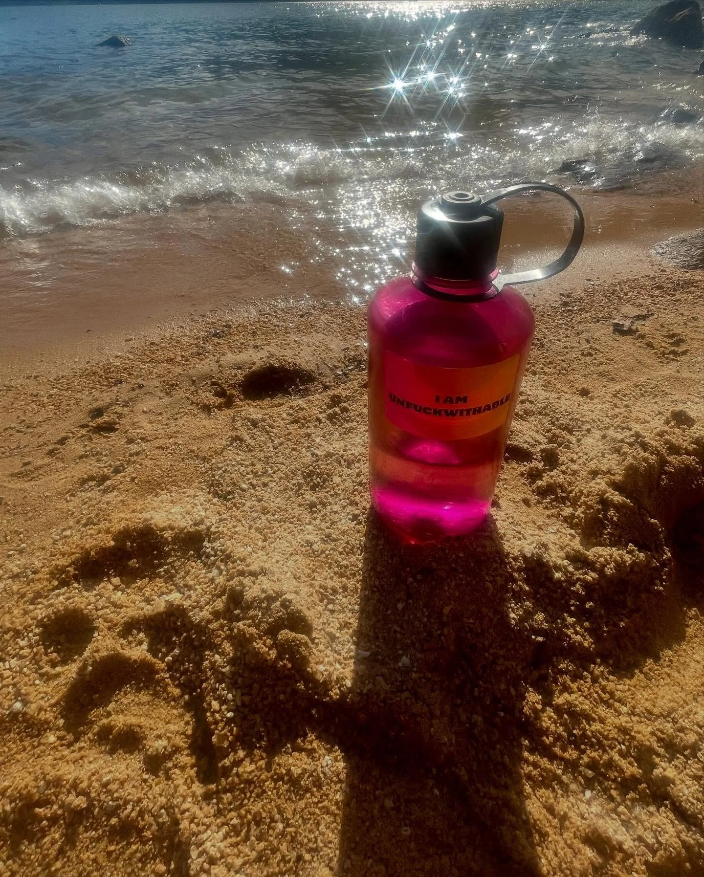 I AM UNFUCKWITHABLE

To me being unfuckwithable is
~ to fiercely commit to honouring your heart, your needs, and your knowing 
~ to remain soft towards self and other in that fierceness
~ to be both badass in your centre and relational in your proces