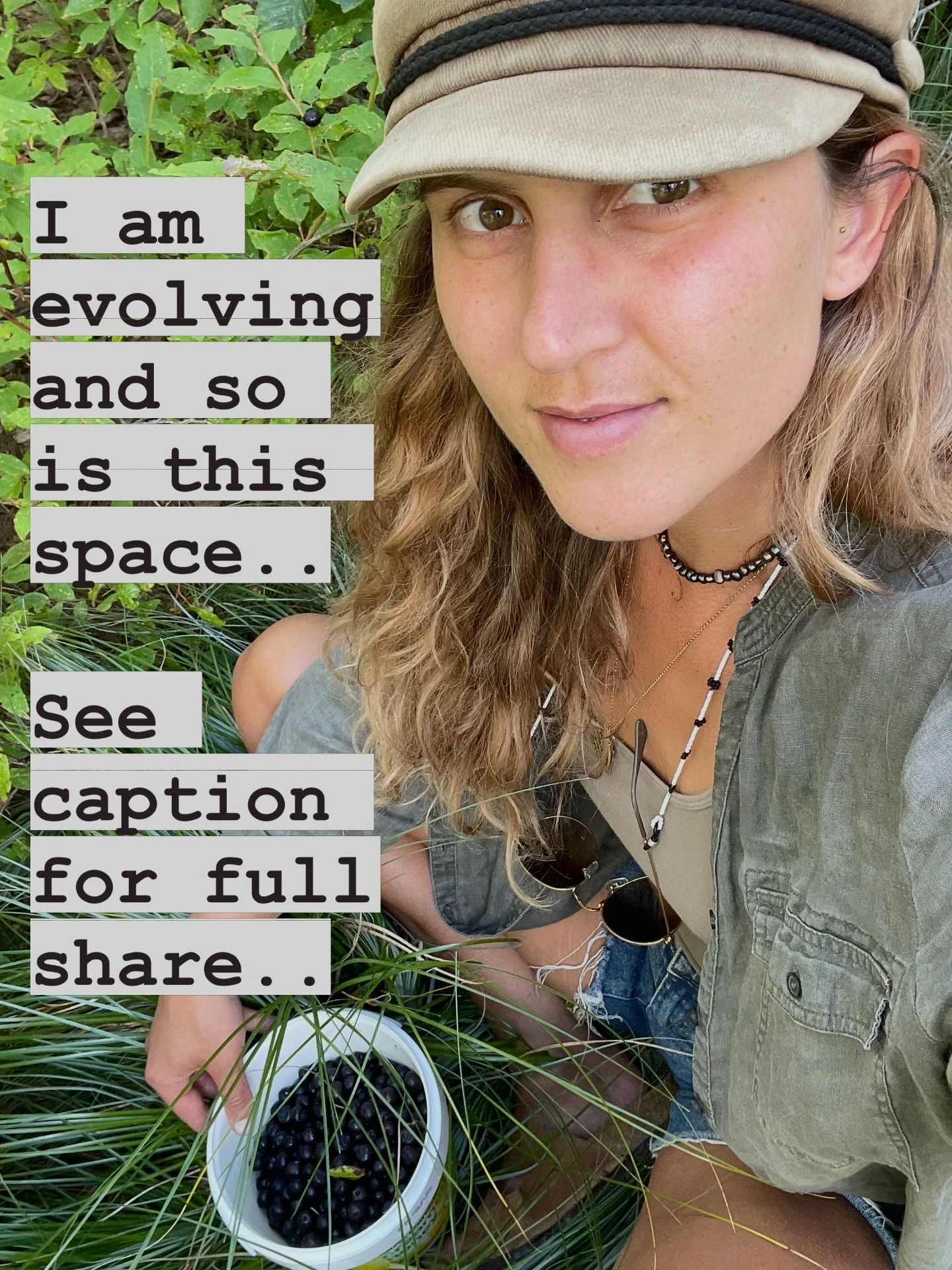 This space has held many versions of me over the years.
 And I can feel something shifting. It&rsquo;s been growing and whispering for a while now.. and I think I am finally at a place to listen to this nudge. 

I am realizing I don&rsquo;t want to s