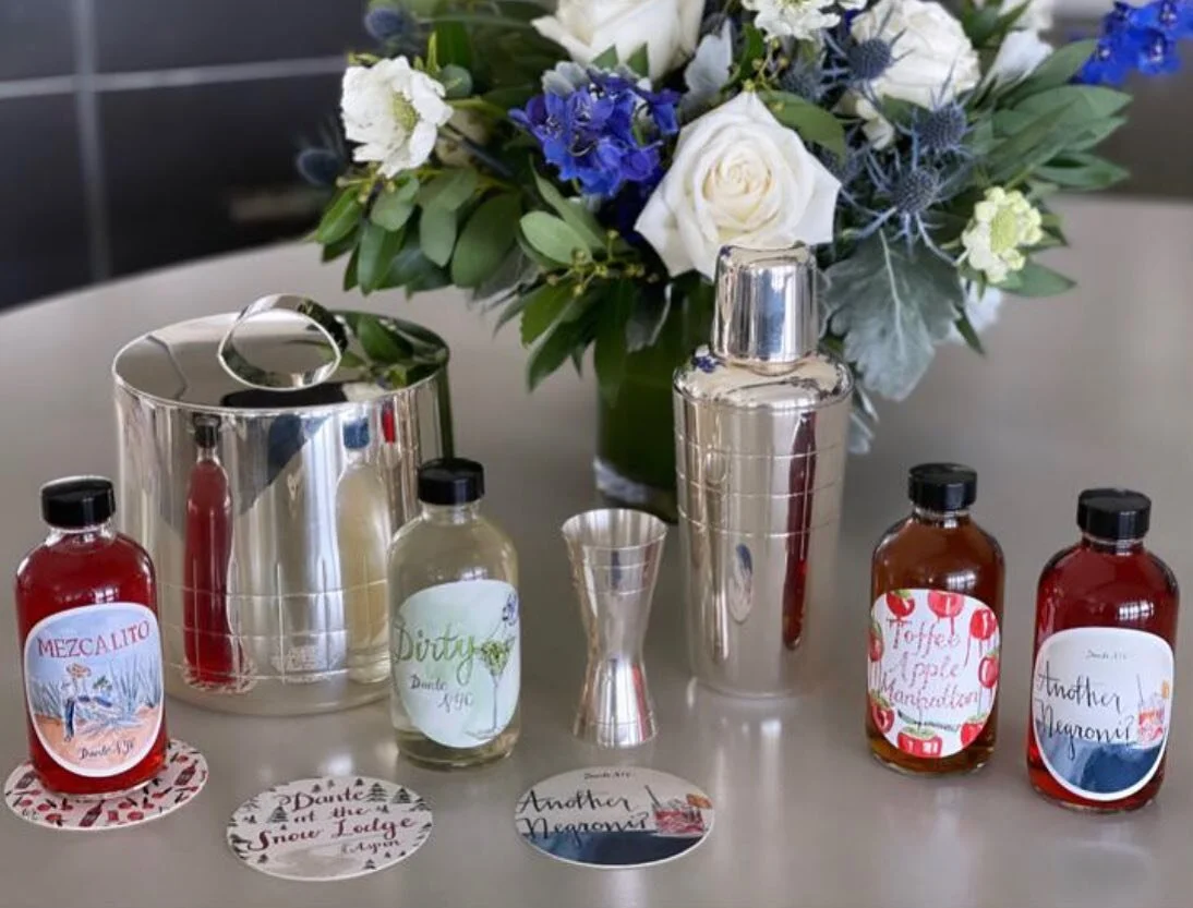 Congrats to @sabrinahuls_ for winning the @christofle silver-plated Graphik Bar Collection  including their Graphik Insulated Ice Bucket, Cocktail Shaker, and Jigger alongside our @dantenewyorkcity signature cocktails ✨🥂 We hope you enjoy!!