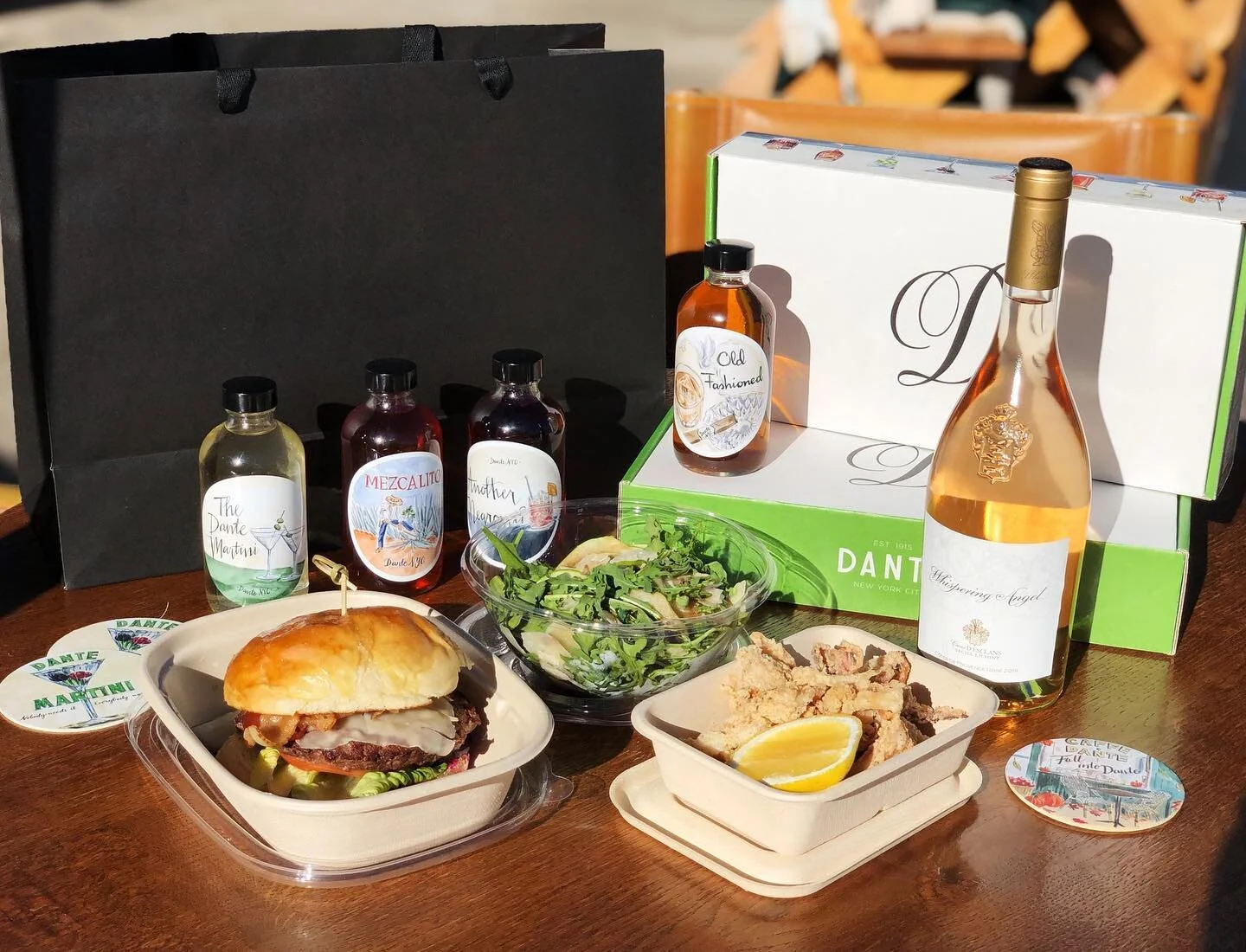 Order Dante-at-Home on the DanteNYC app 🍸🍴