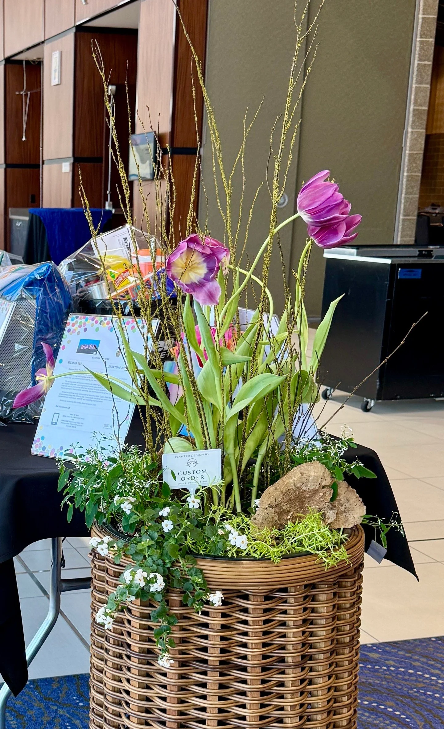What a pleasure to share a custom designed spring pot and year-long subscription for this year&rsquo;s Make-A-Wish Gala helping to raise funds to fulfill life-changing wishes for critically ill children in Iowa. The event team put on an amazing progr
