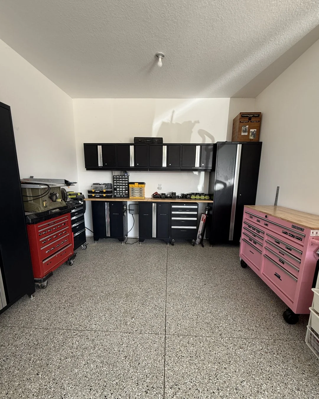 Garage season is here! We have a small window in which we take on garages that are not climate controlled. Call us now to get your garage ready for summer.