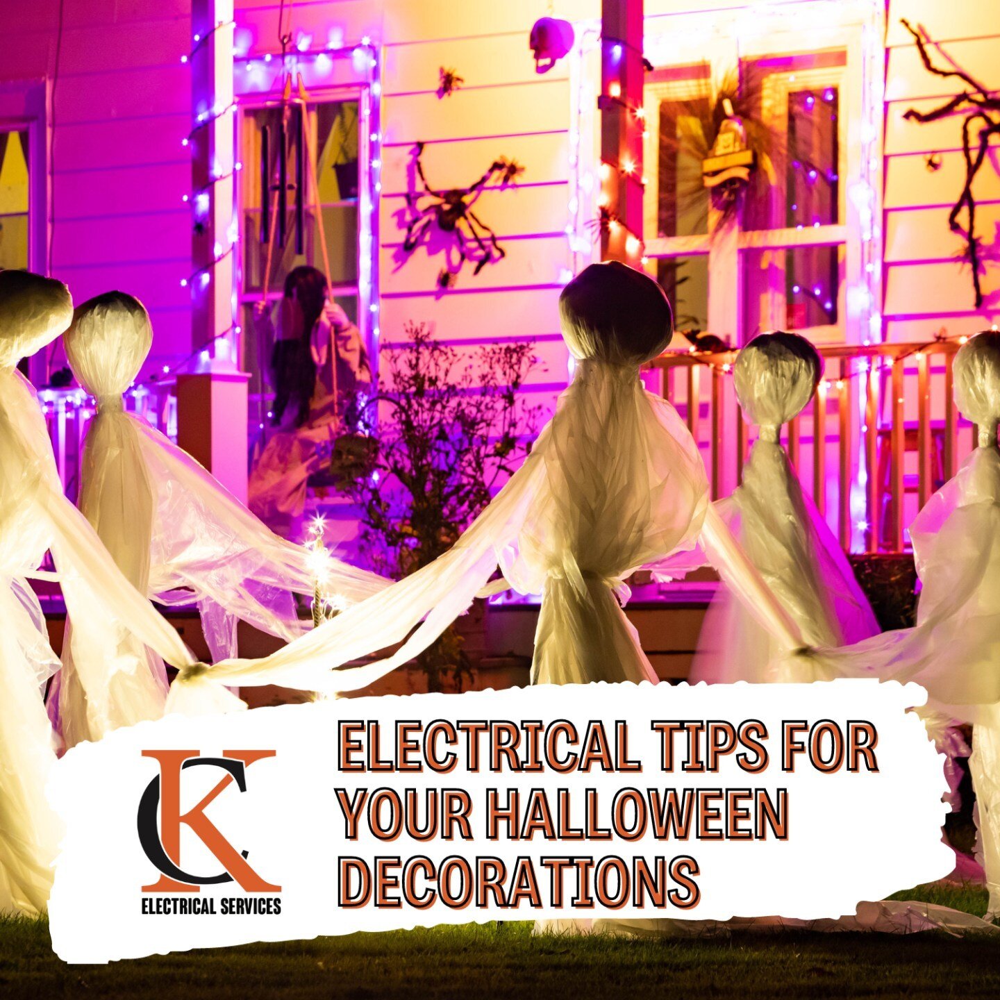 🎃 Level up your outdoor Halloween decor with these electrifying tips! 💡 From spooky lighting to animatronic creatures, we've got you covered. Our expert advice will help you create a bewitching spectacle while keeping electrical hazards at bay. 👉 