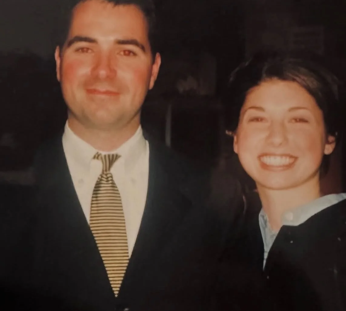 I could never have predicted when this photo was taken (in 2000, when I was SGA president and Terry was new to Loyola) that one of us would go on to become the president of @loyolamaryland and the other would serve as Loyola&rsquo;s 2026 commencement