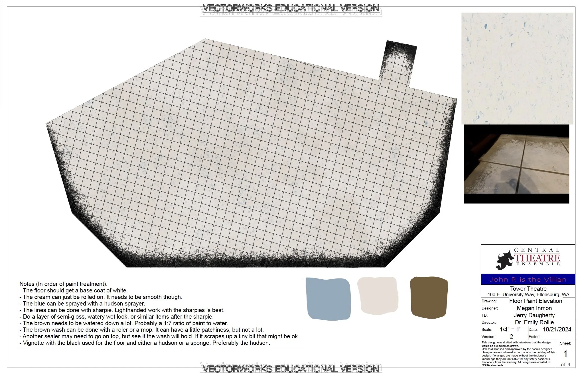 Floor Paint elevation