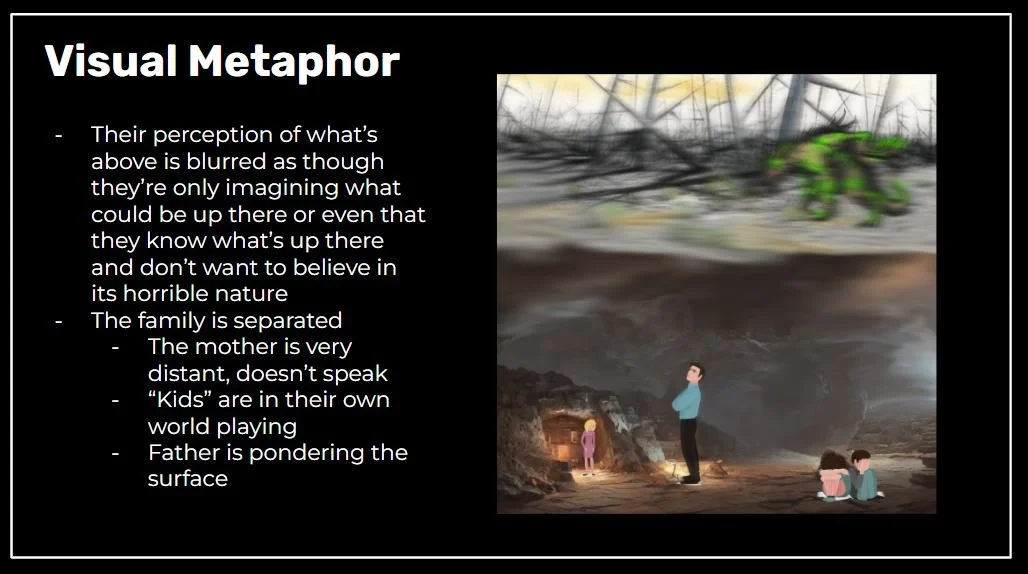 Visaul Metaphor for The Wild Boars of Chernobyl by: Trinity Muniz