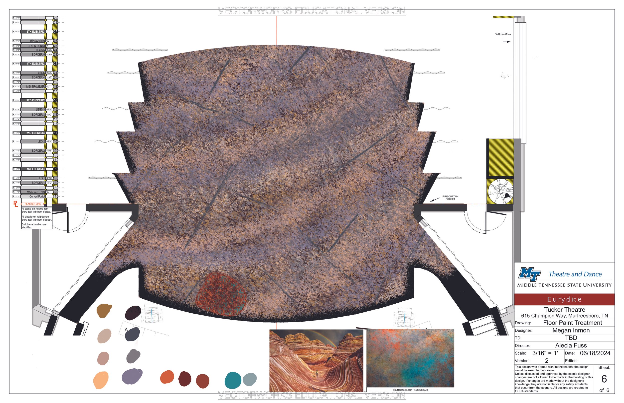 Floor Paint Elevation