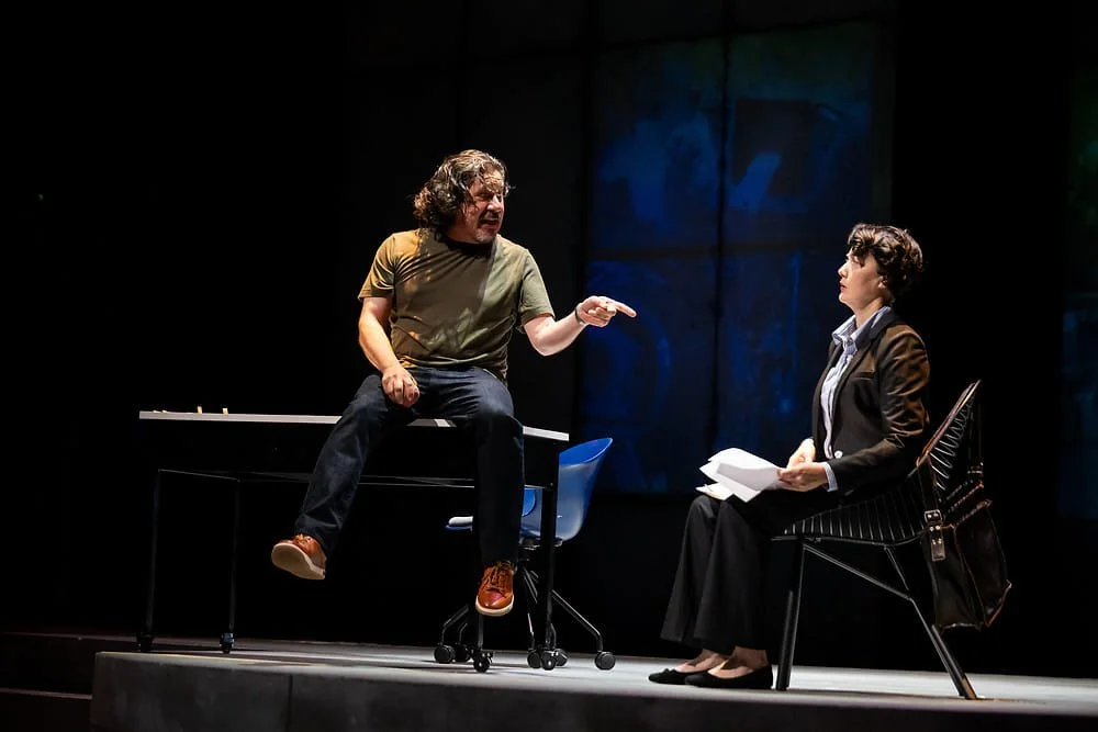 "The Overview Affect" 
(Welded Desk on Wheels)