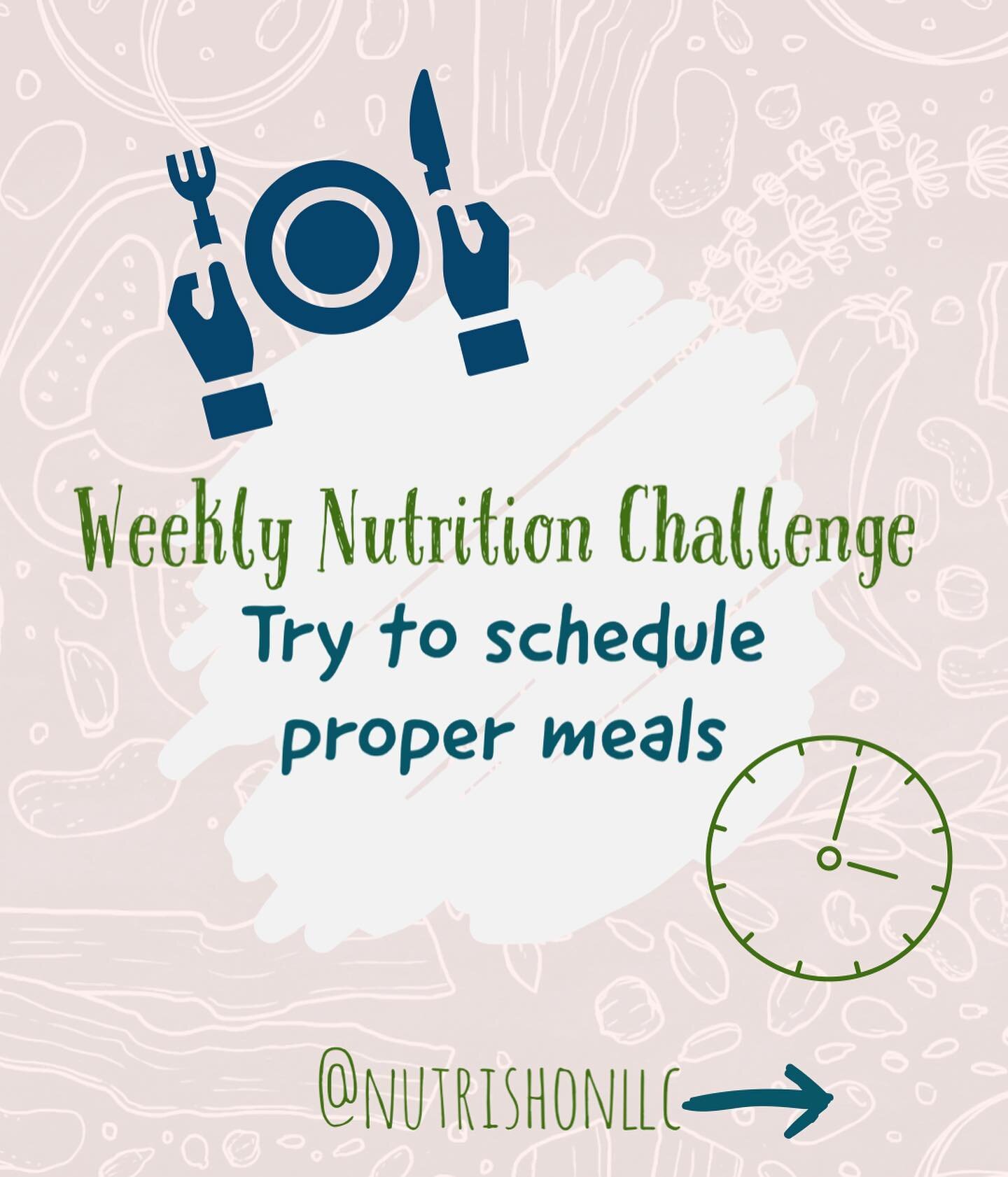&ldquo;❤️&rdquo; this post to accept the challenge!

Breakfast, lunch, dinner, oh my! Many of us lead very busy schedules and often times winds up only having time for one or two meals and find ourselves grazing on a variety of snacks throughout the 