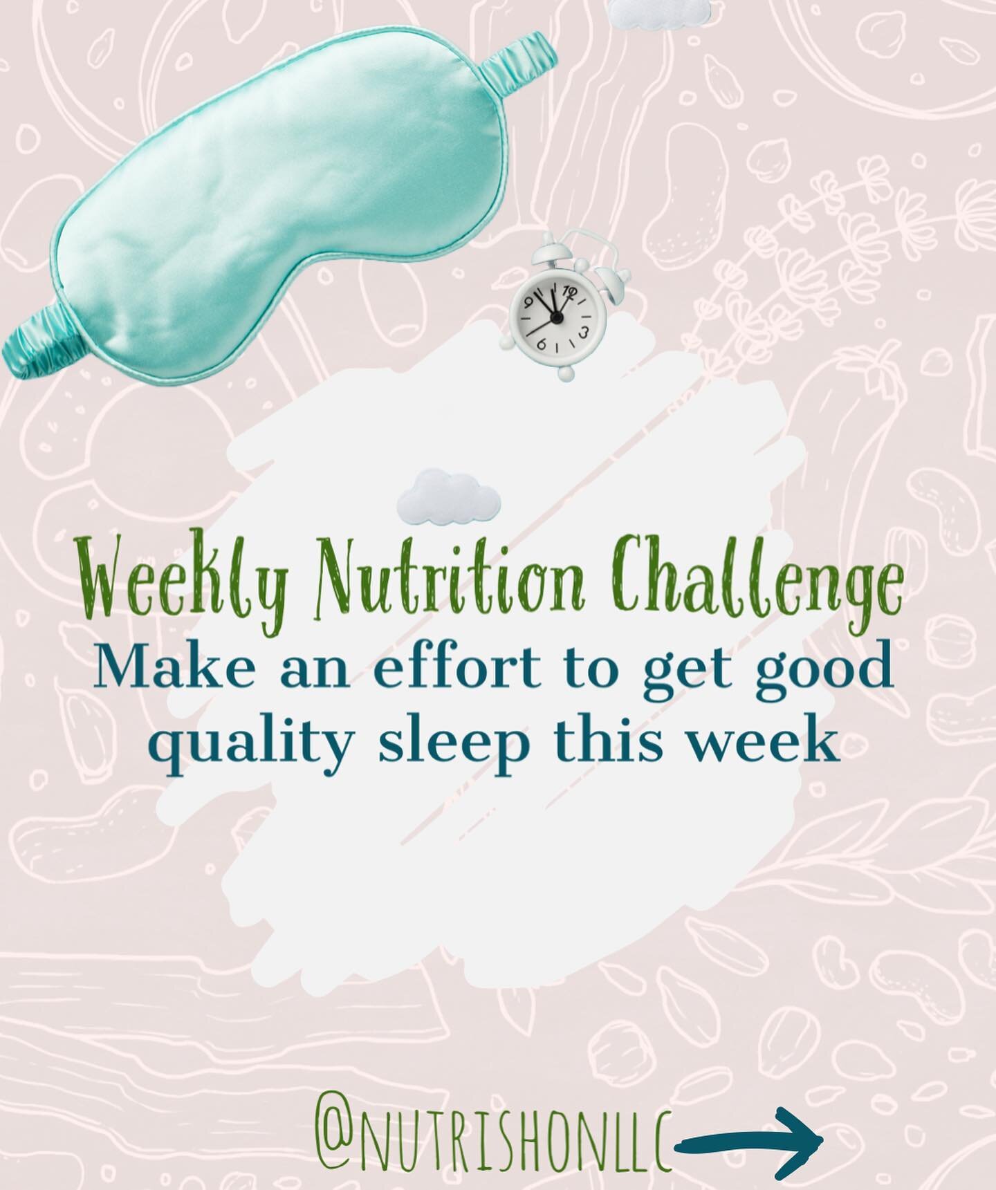 ❤️ this post to accept the challenge!

Sleep is VITAL to our wellbeing. We spend a third of our life sleeping. 1/3 of our life! And shouldn&rsquo;t we make the best of that time? After all, sleep effects: immunity, hunger and satiety, mental alertnes