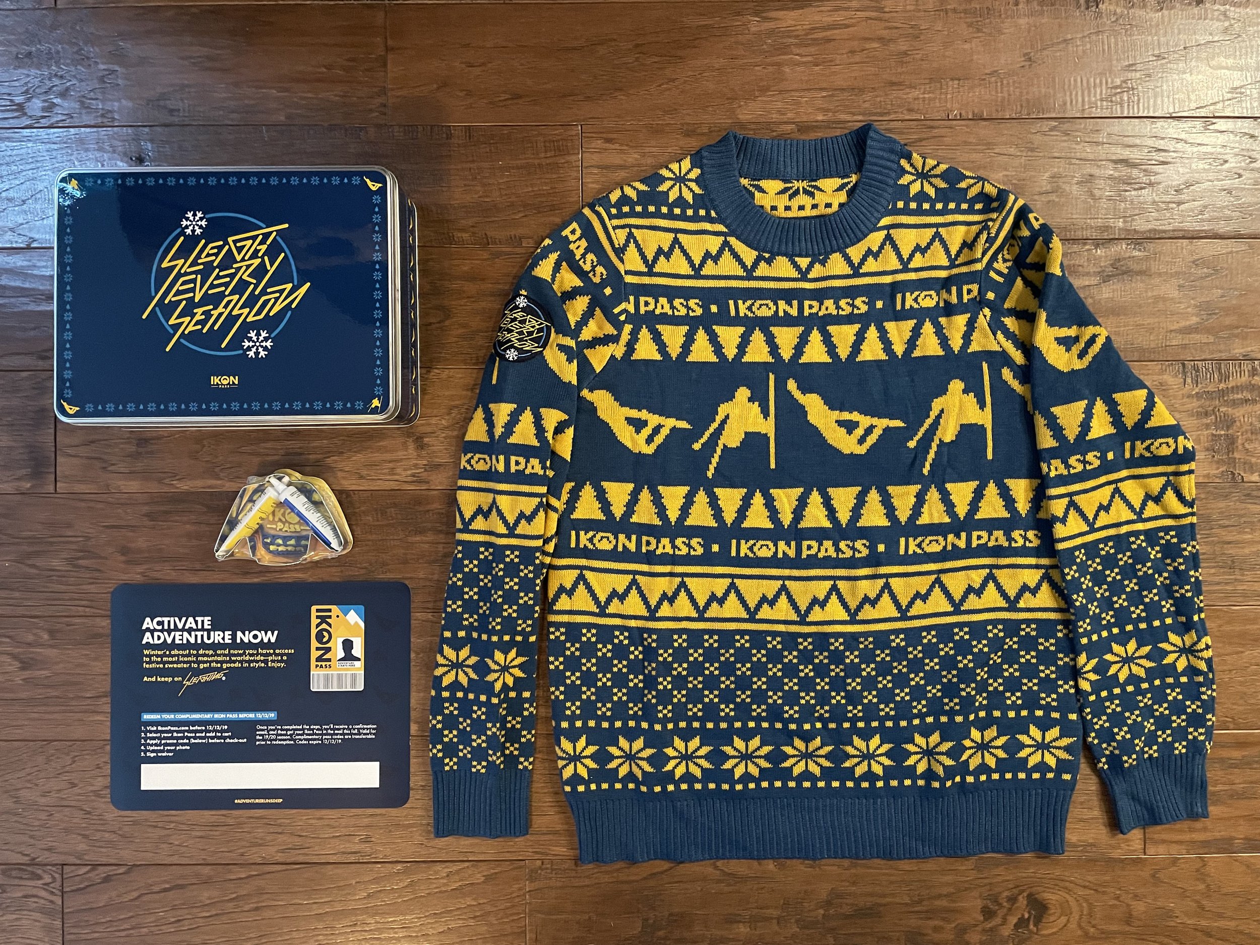 19/20 Season: Custom Tipsy Elves Sweater