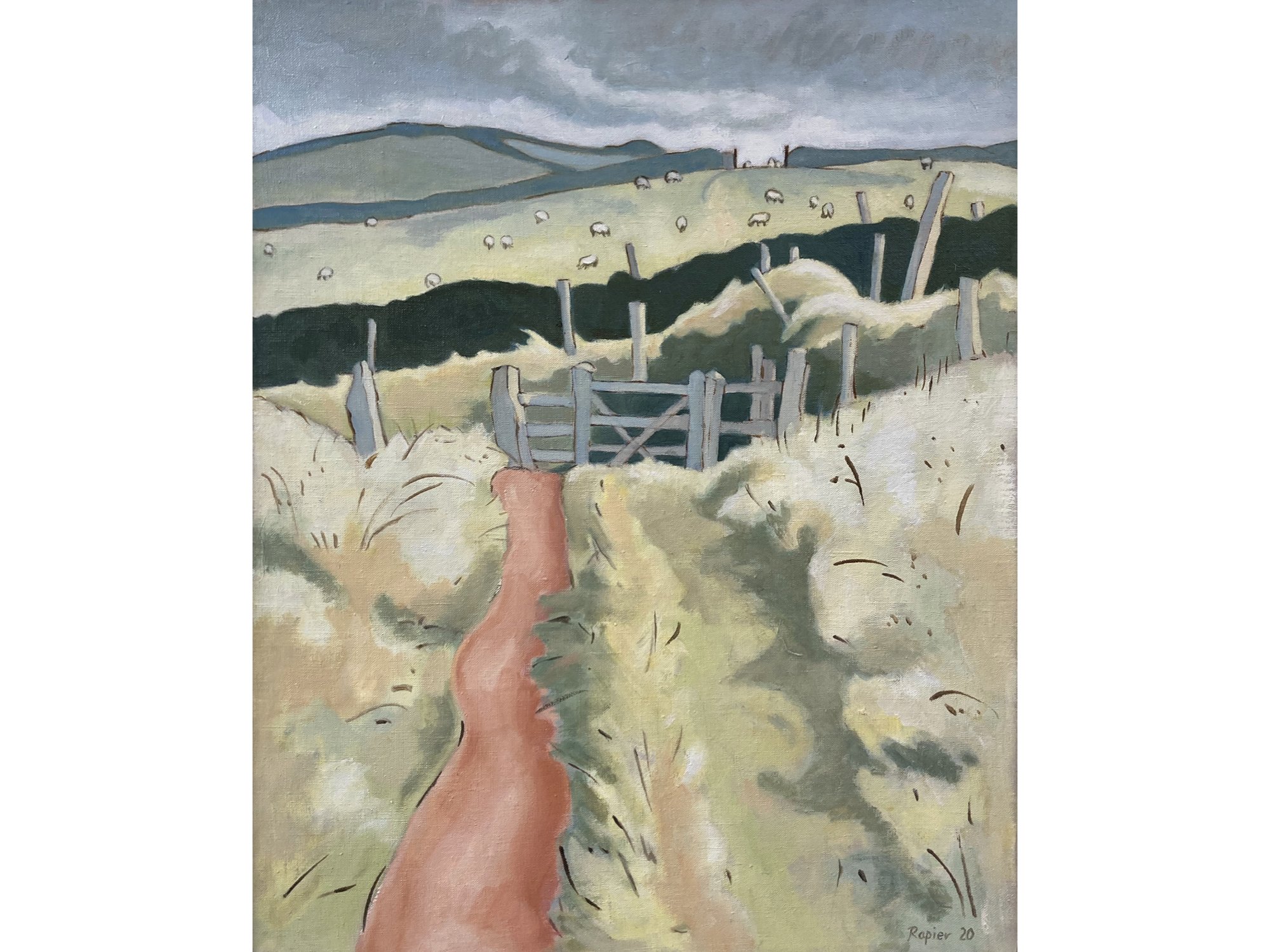 Walking the Coastal Path, looking inland across the fields.jpeg