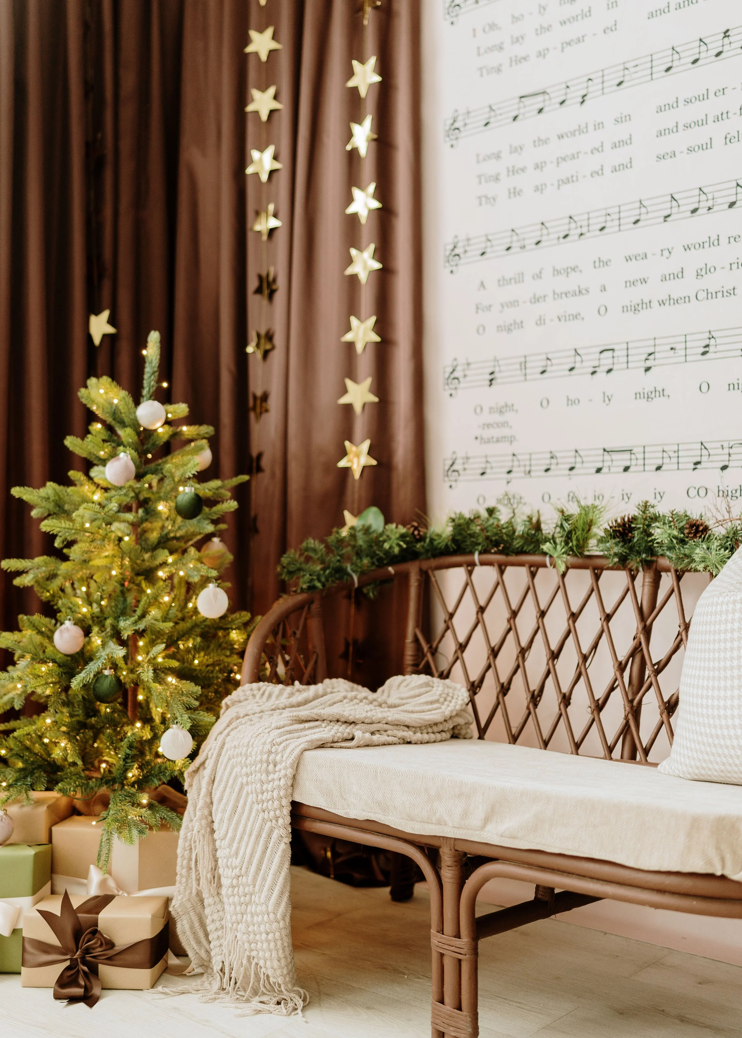 Holy Night - Available Oct 17-Dec 31, beside the small window. 