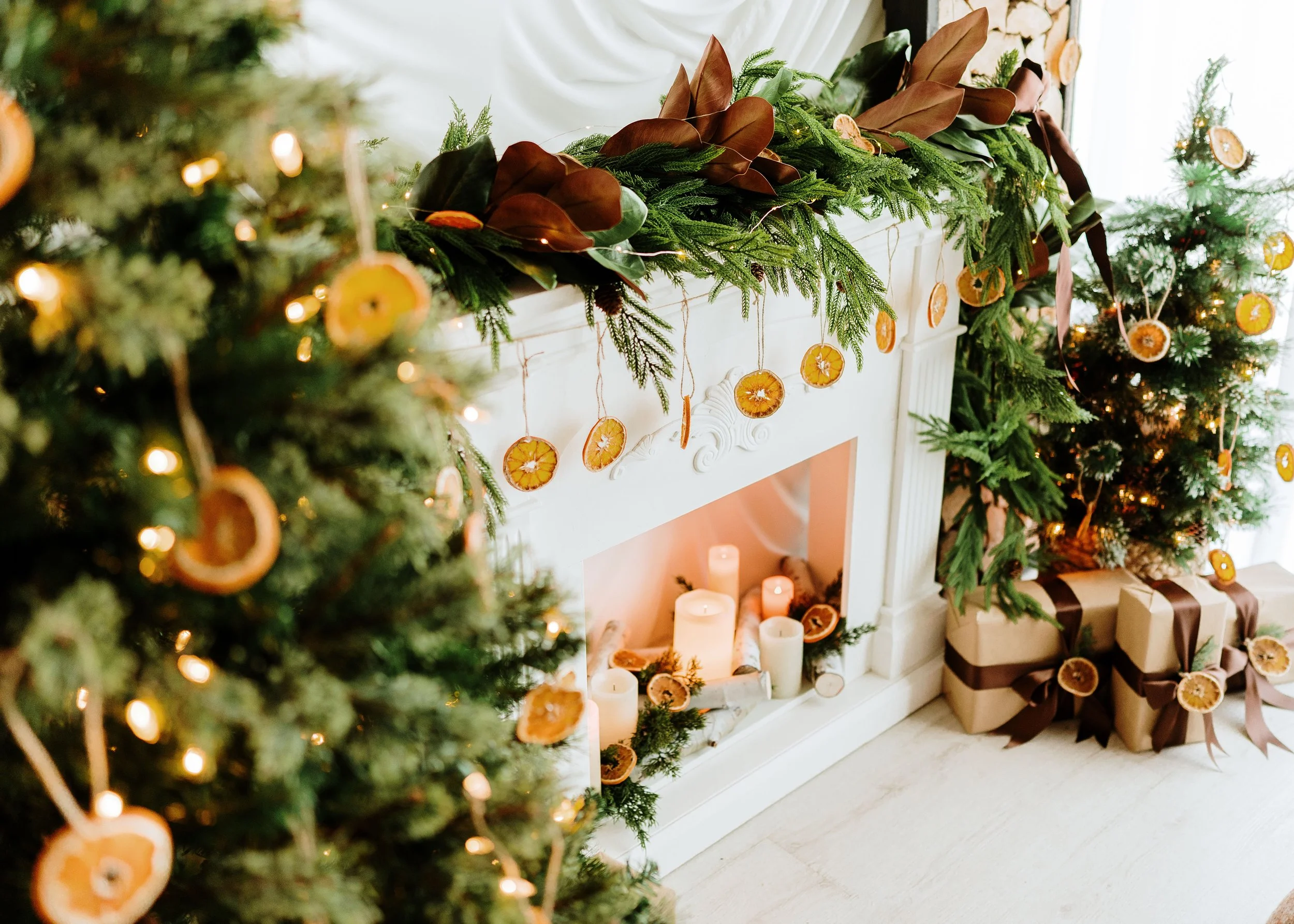 The Orange Grove- Available Oct 17-Dec 31, beside the small window. 