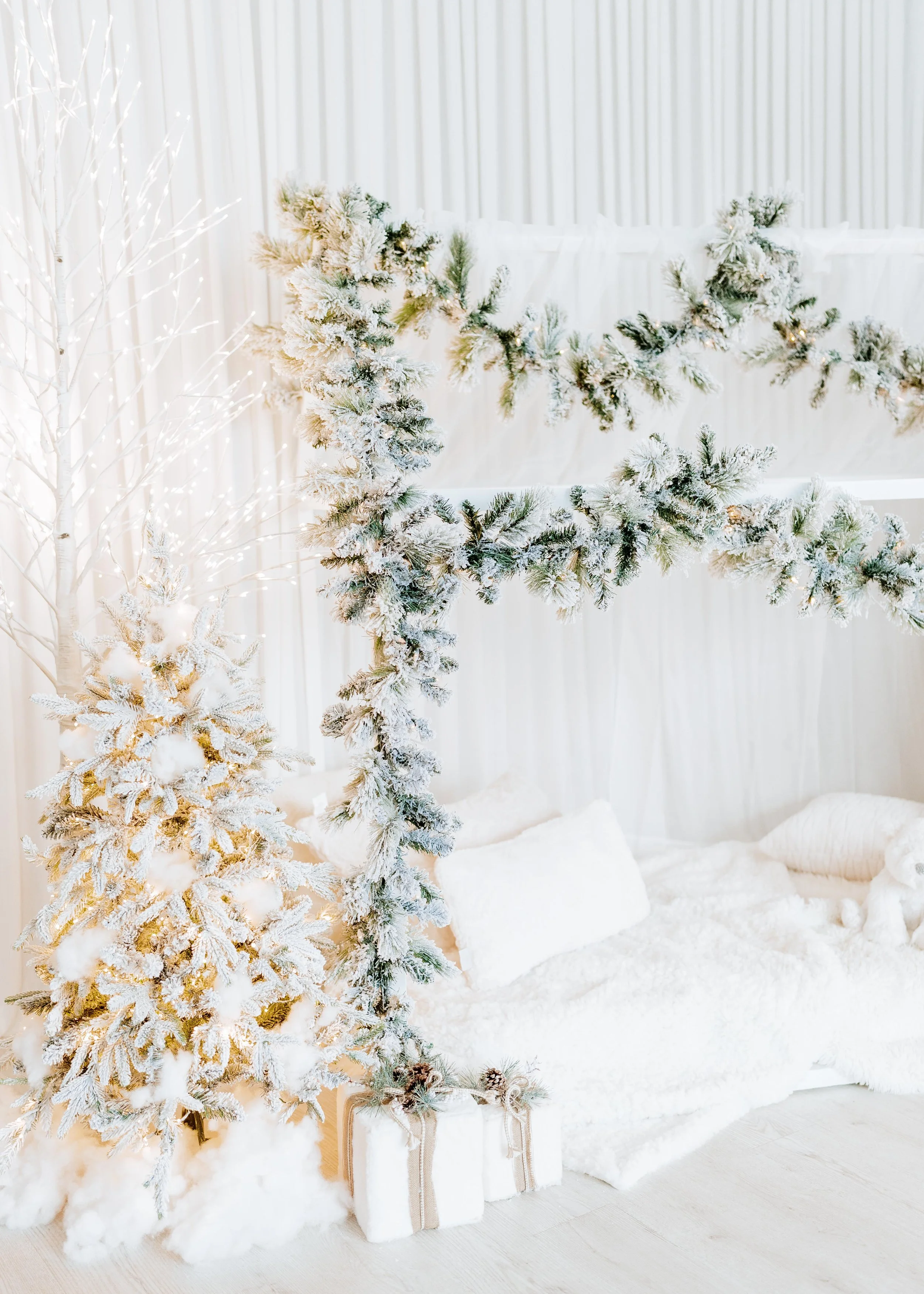 Snowfall Dreams - Available Oct 17-Dec 31, located to the left of the French Moulding wall. 