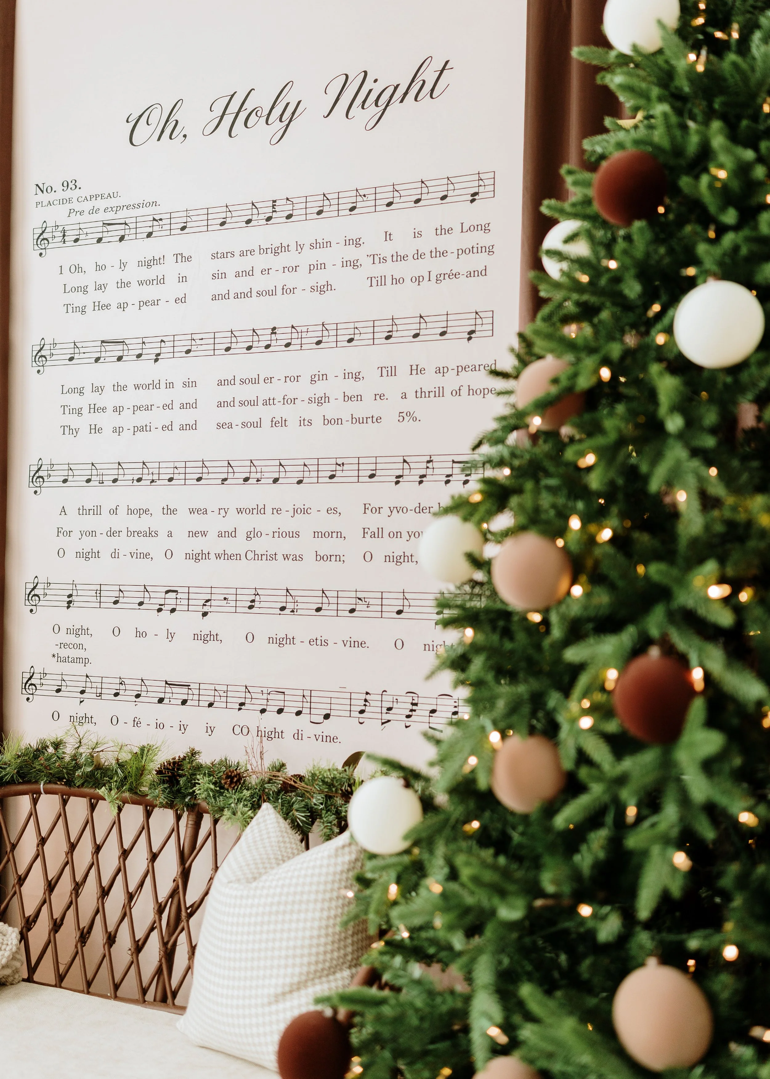 Holy Night - Available Oct 17-Dec 31, beside the small window. 