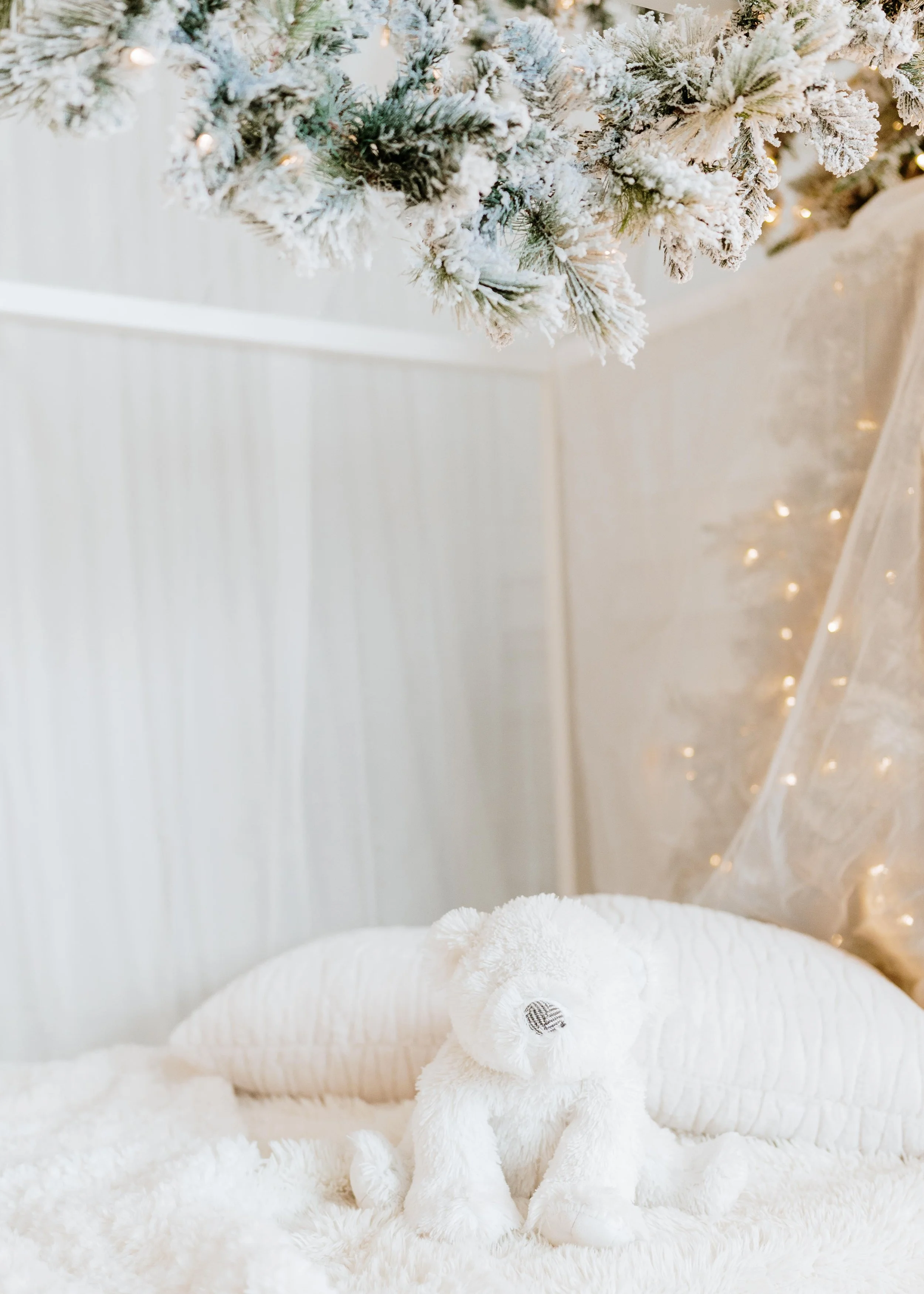 Snowfall Dreams - Available Oct 17-Dec 31, located to the left of the French Moulding wall. 