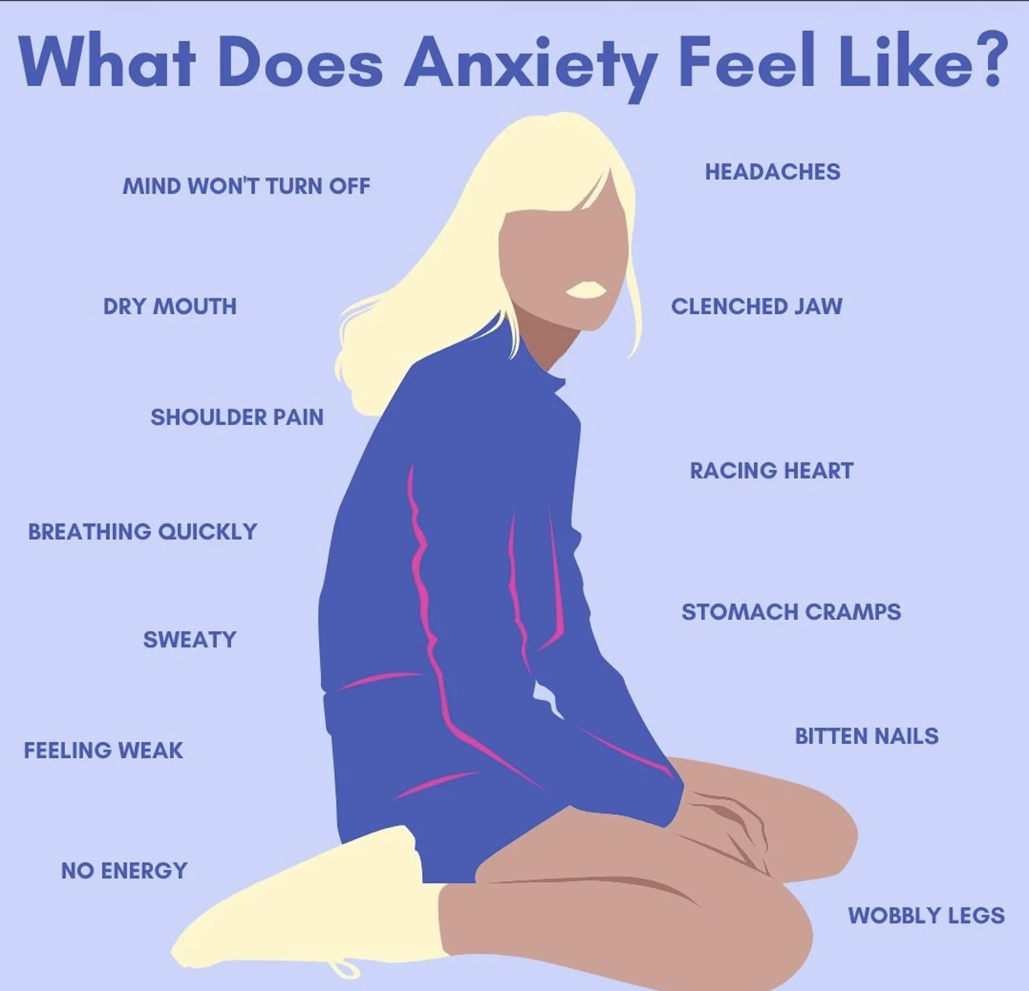 What Anxiety Really Feels Like: 15 Symptoms People Often Don't Recognize