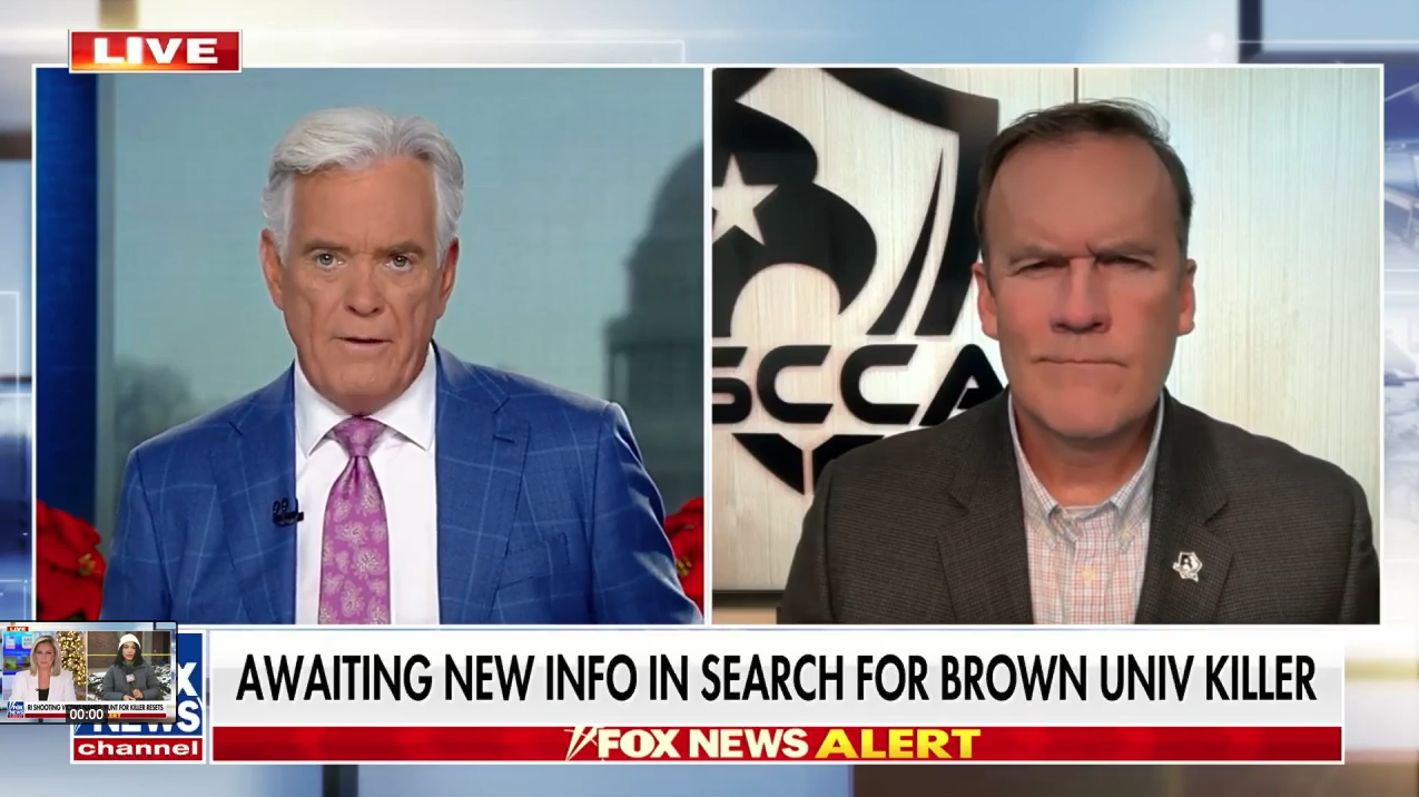 December 2025: Rob with John Roberts on this Fox News Alert discussing active shooter events and the search for the Brown University gunman.