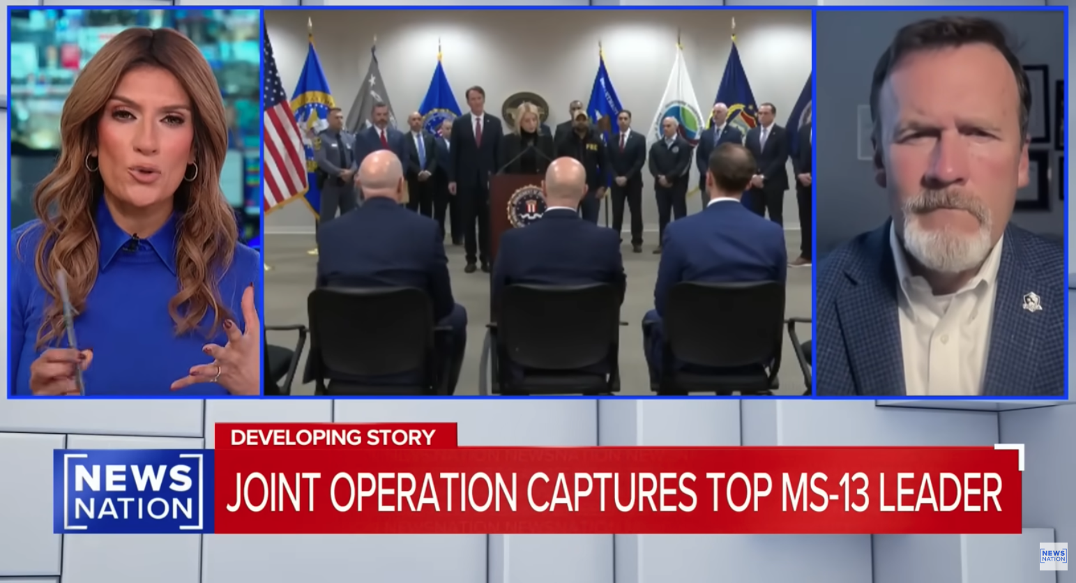 March 2025: Rob on News Nation providing insight on complex criminal organization investigations and federal law enforcement strategies. 