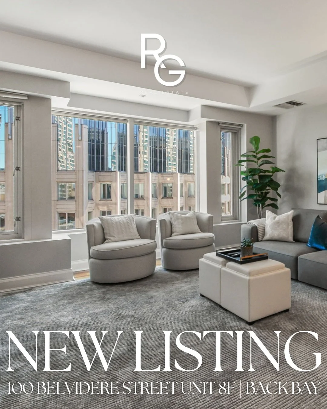 NEW LISTING

100 Belvidere Street : Unit 8F
Back Bay 
The Belvedere Residences 

$1,395,000

1 bed 
1 bath 
837sf
1 Parking Space (Valet or Self Park in Garage)
5 star Amenities 
24/7 Concierge 
Association Fee: $1,511 /month 
Includes heat, Gas, Sew