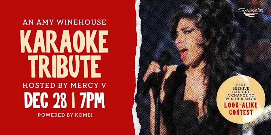 An Amy Winehouse Karaoke Tribute at Simone’s