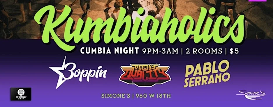KUMBIAHOLICS (CUMBIA NIGHT)