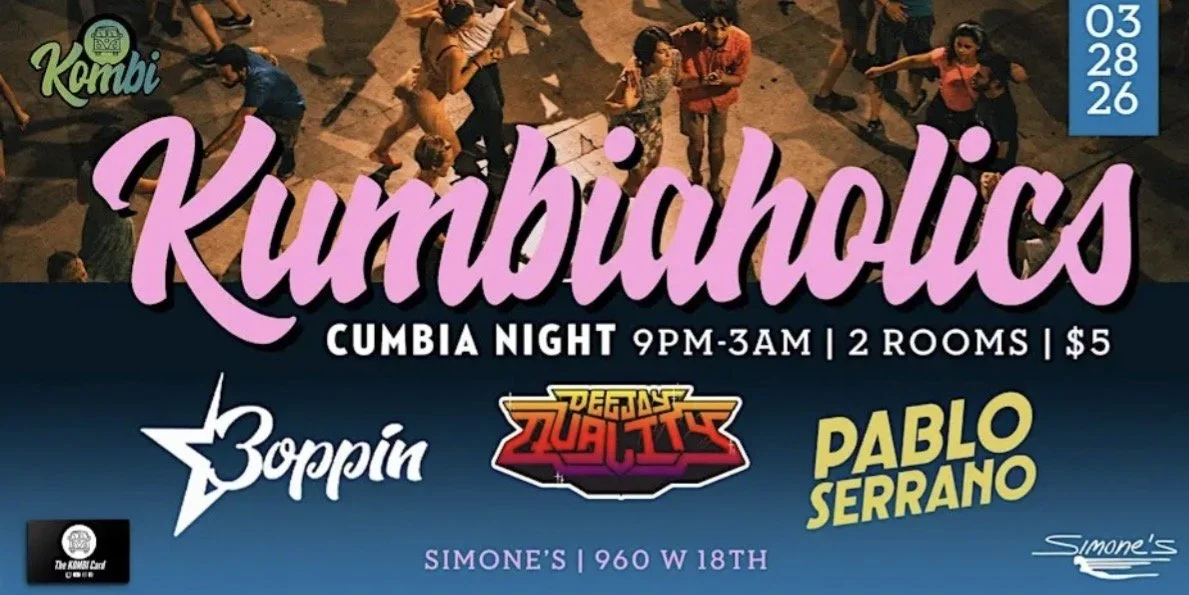 Kumbiaholics: Cumbia, Boogaloo, and Latin Beats Dance Party!