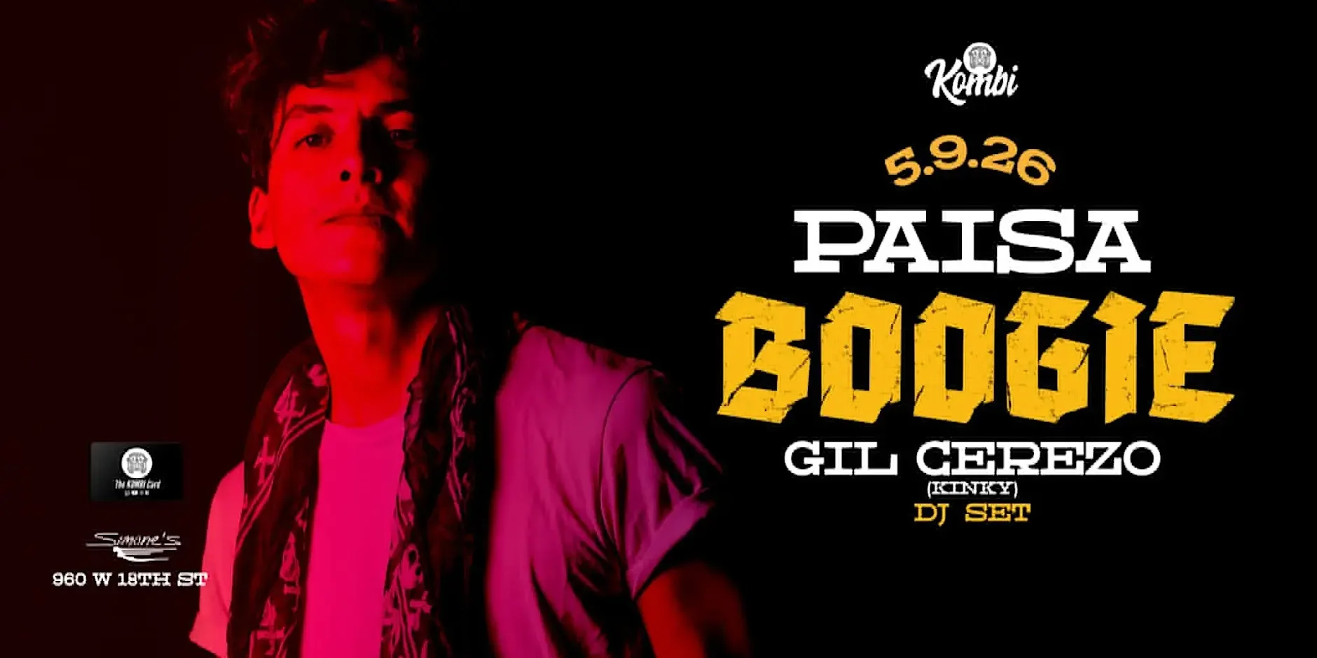 Cumbia, Mexican House, Hip-Hop and Disco featuring Gil Cerezo (Kinky)