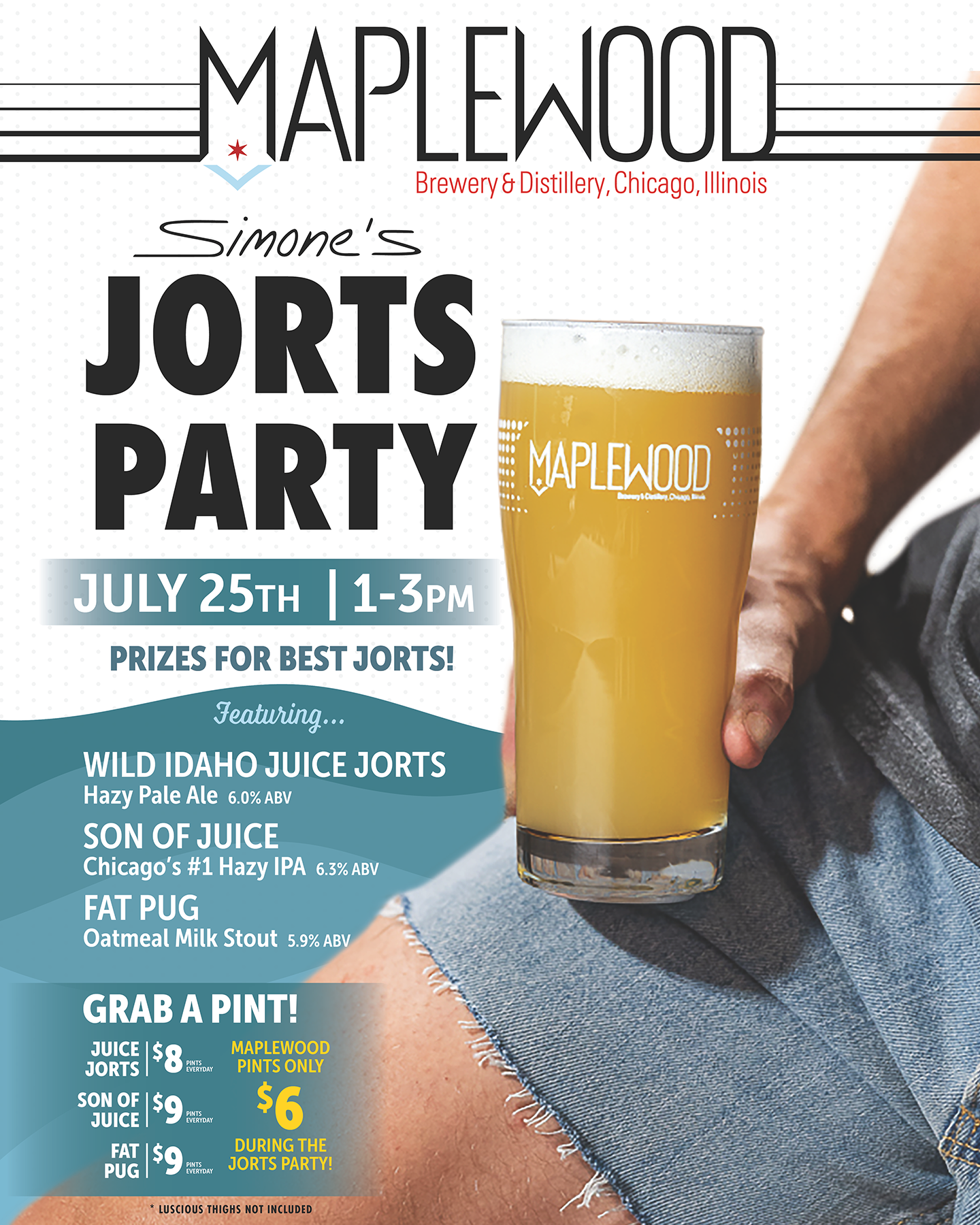 MAplewood JORTS PARTY