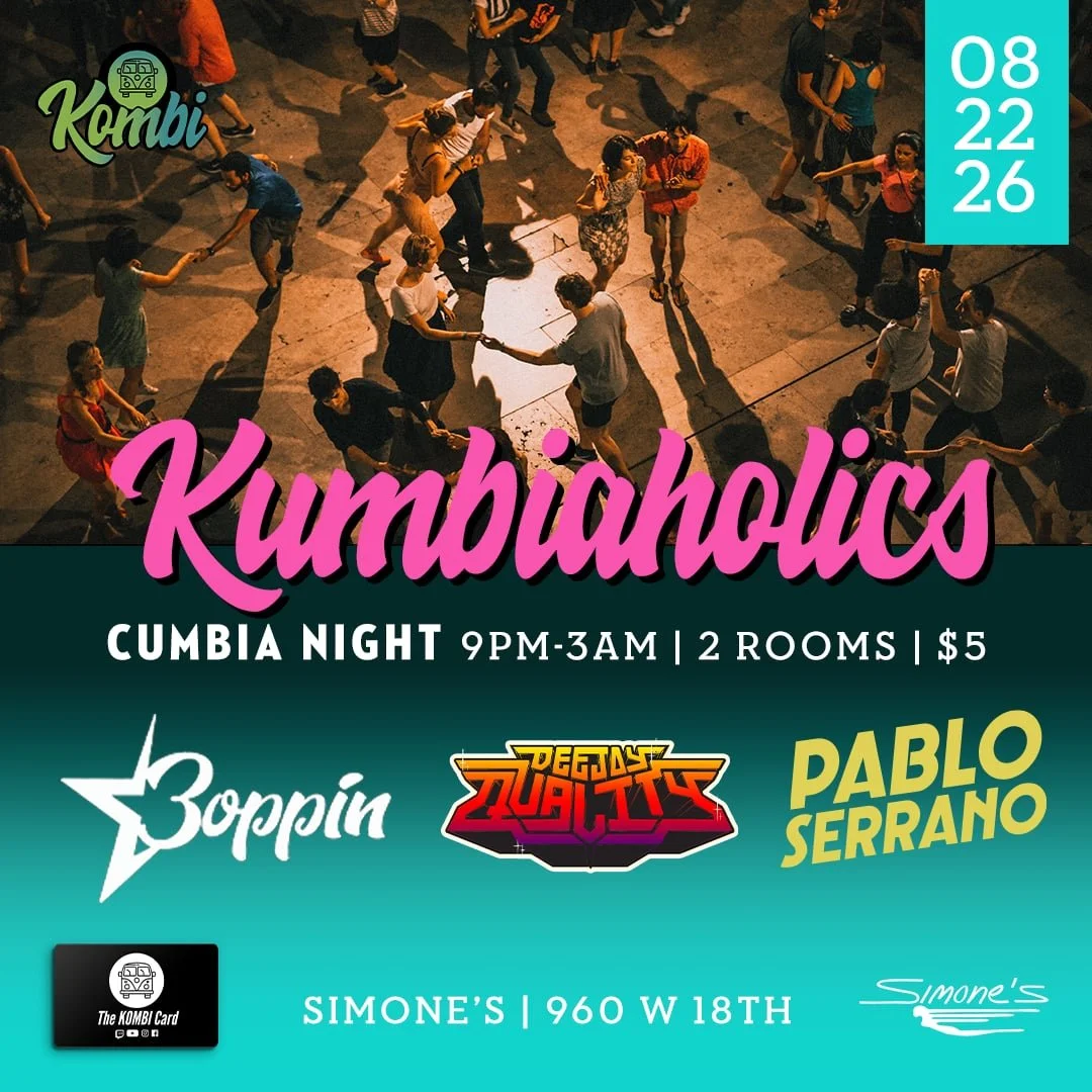 Kumbiaholics: Cumbia, Boogaloo, and Latin Beats Dance Party! 