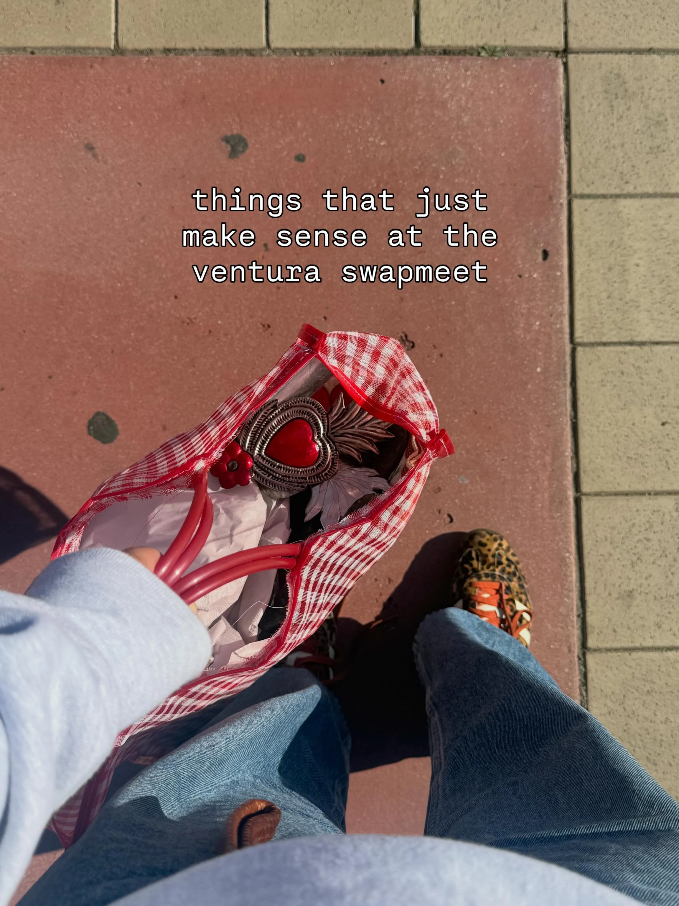 things that just make sense at the ventura swapmeet 😭
if you get it, you get it&hellip; swapmeet finds are always random but good.