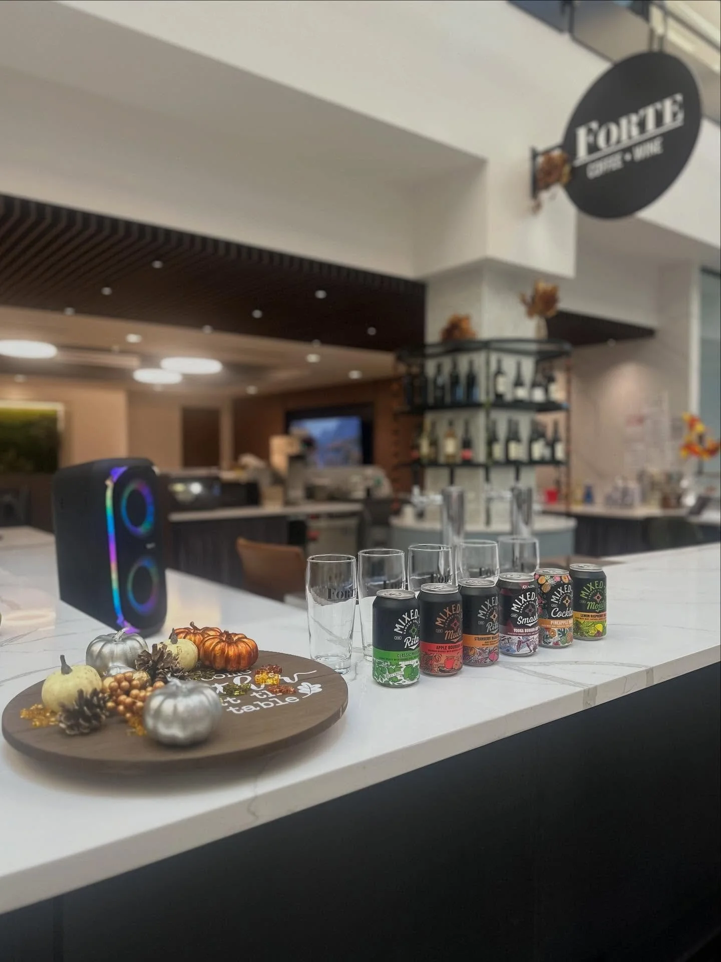 Shake things up at Forte Galleria 🥂✨ 

Join us for a Mix-Up Canned Cocktail Tasting &mdash; where convenience meets craft. With some appetizing citrusy twists, sample a lineup of refreshing, ready-to-enjoy cocktails in the caf&eacute;.

📍 Inside th