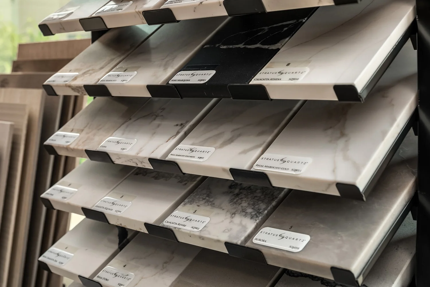 Stone surface samples