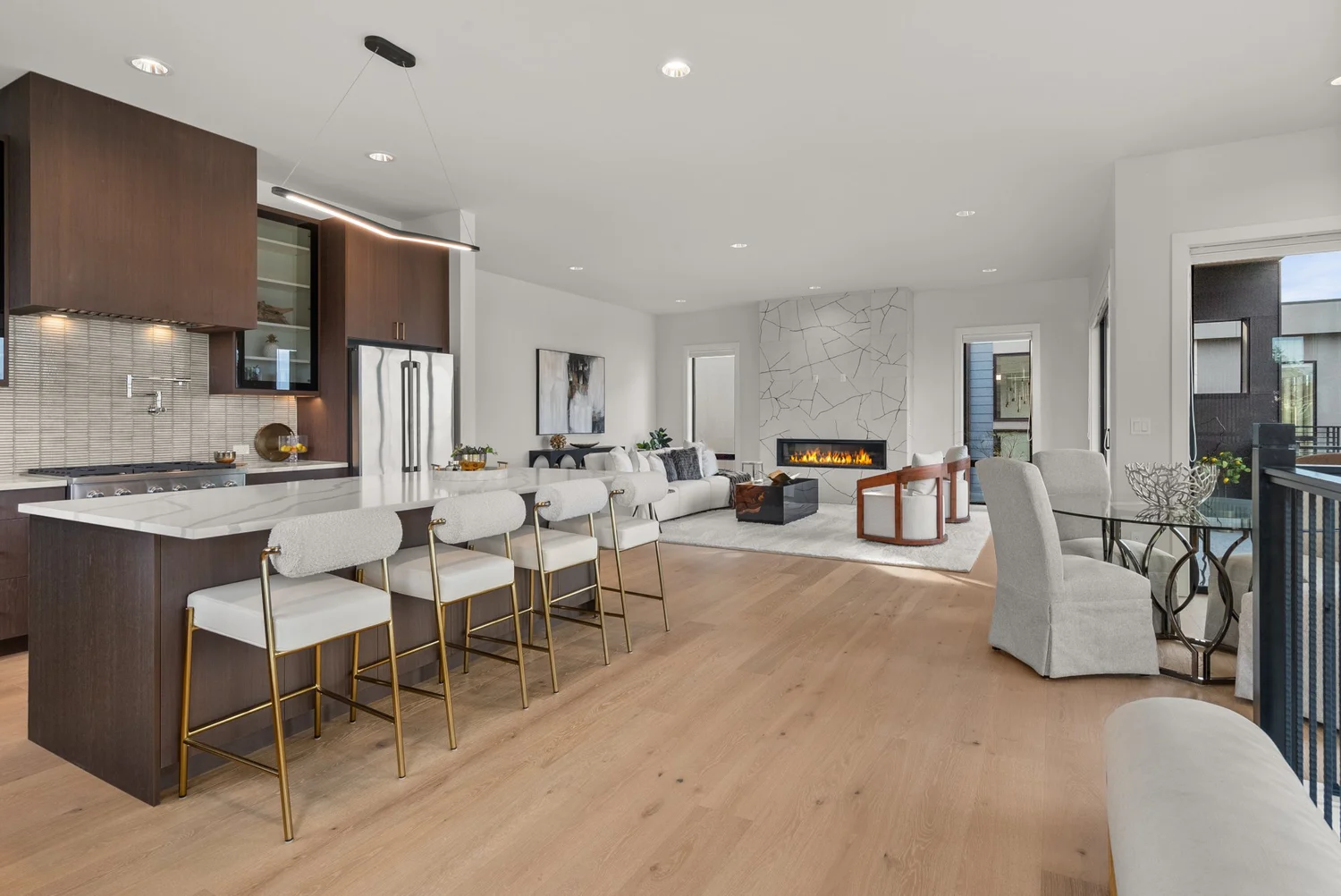 Completed home interior from the Signature Builder Solutions project portfolio