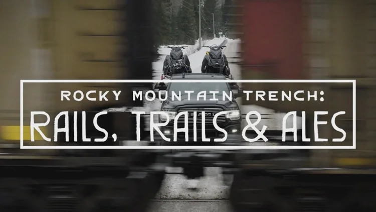 Rocky Mountain Trench snowmobile road trip