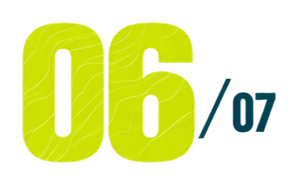 Close-up of a yellow date indicator showing 06/07.