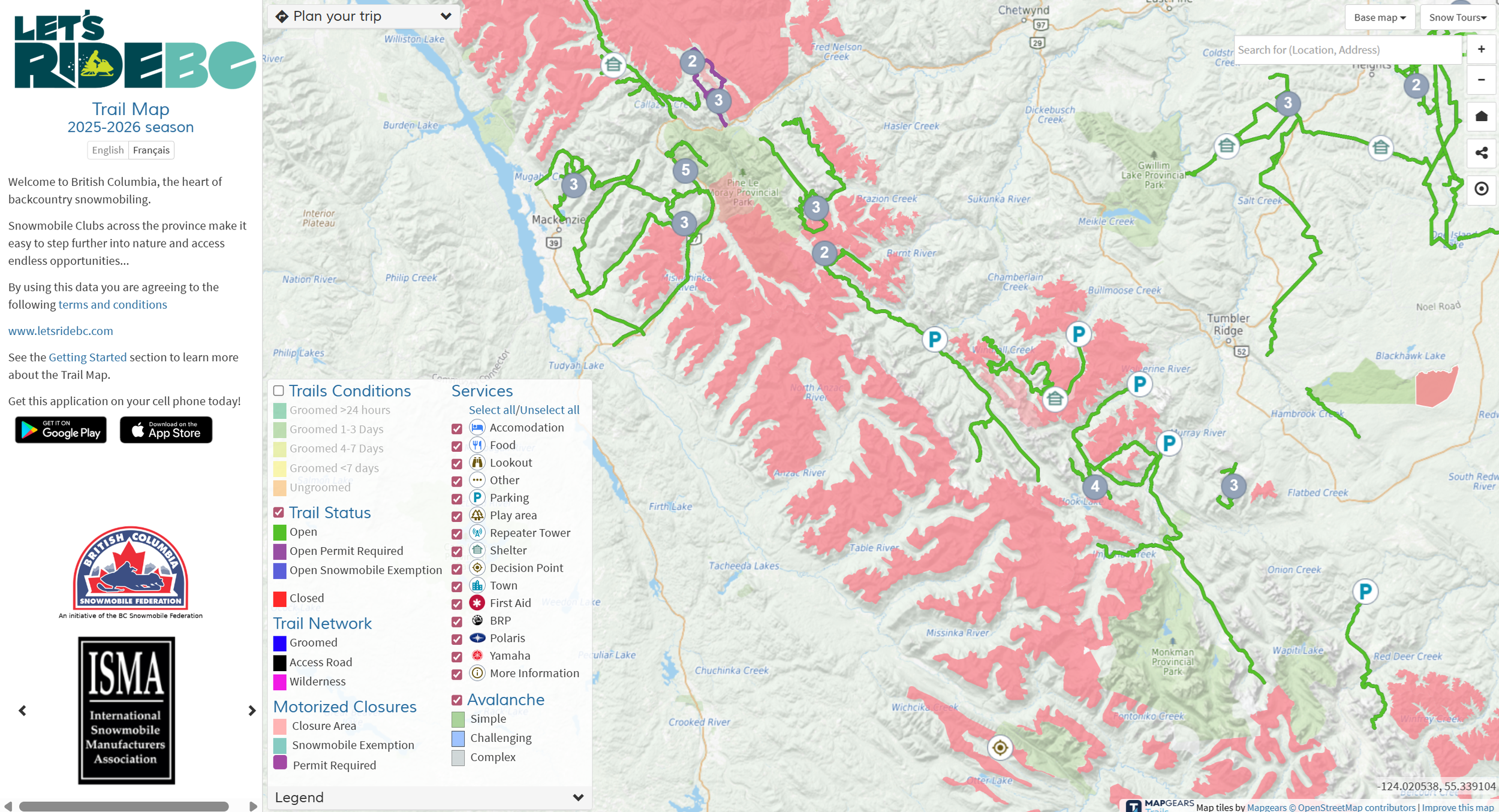 TUMBLER RIDGE: UNDERSTANDING CLOSURES AND WHERE TO RIDE 