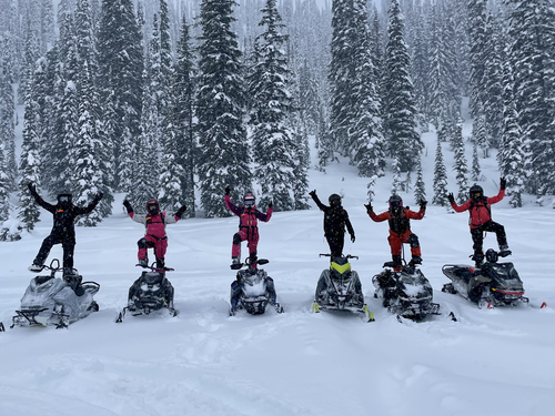 Sled Sicamous CKMP Ladies Ride