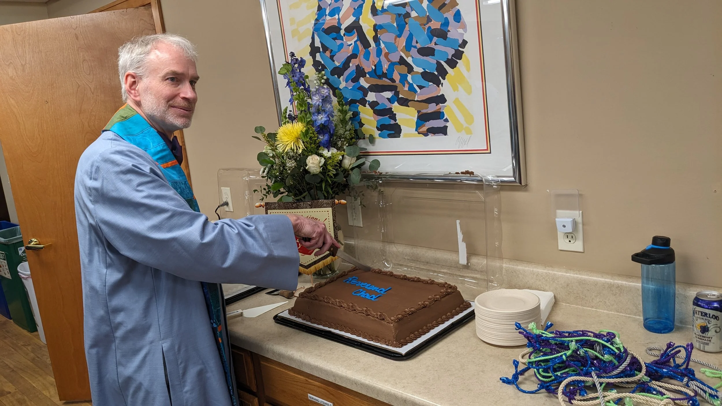 Merging Waters  long-time member Chad Snyder Ordination Celebration