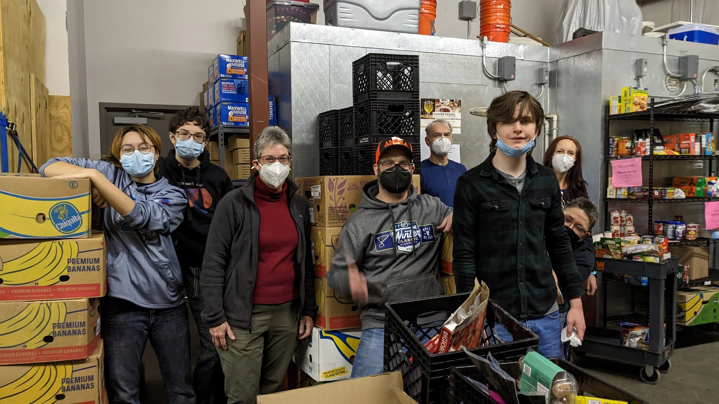 Coming of Age Youth Group Volunteering