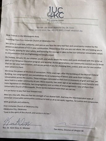  First Unitarian Church of Oklahoma City, OK