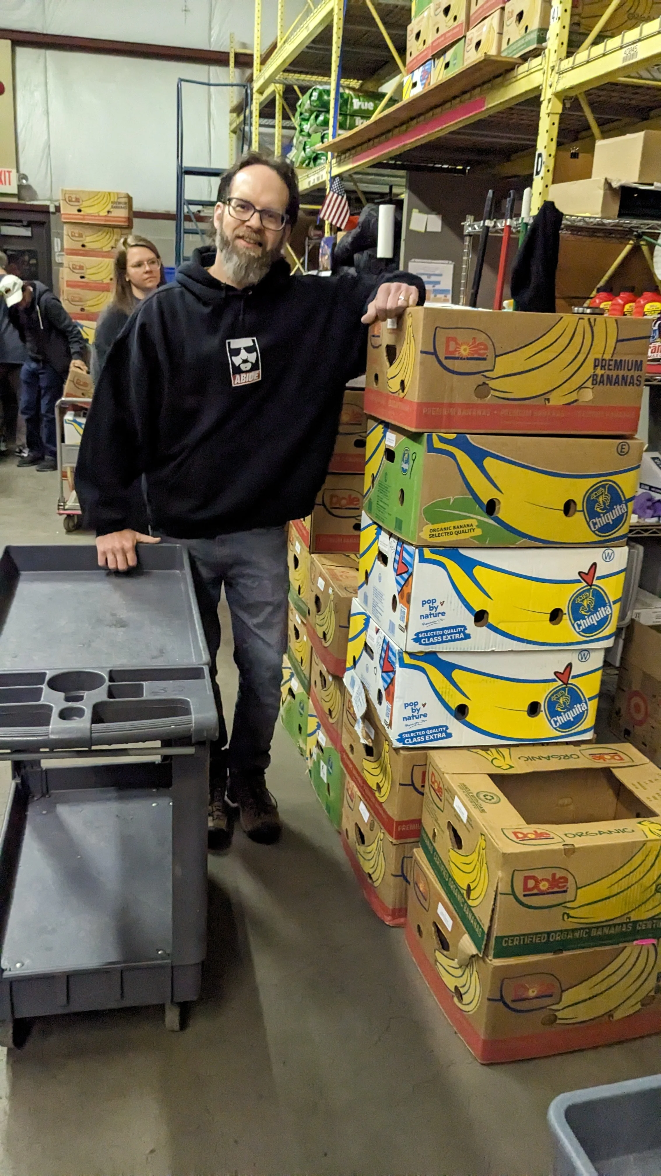 MSUS volunteers packed over 4000 pounds of food at Southern Anoka Community Assistance (SACA) Food Shelf.