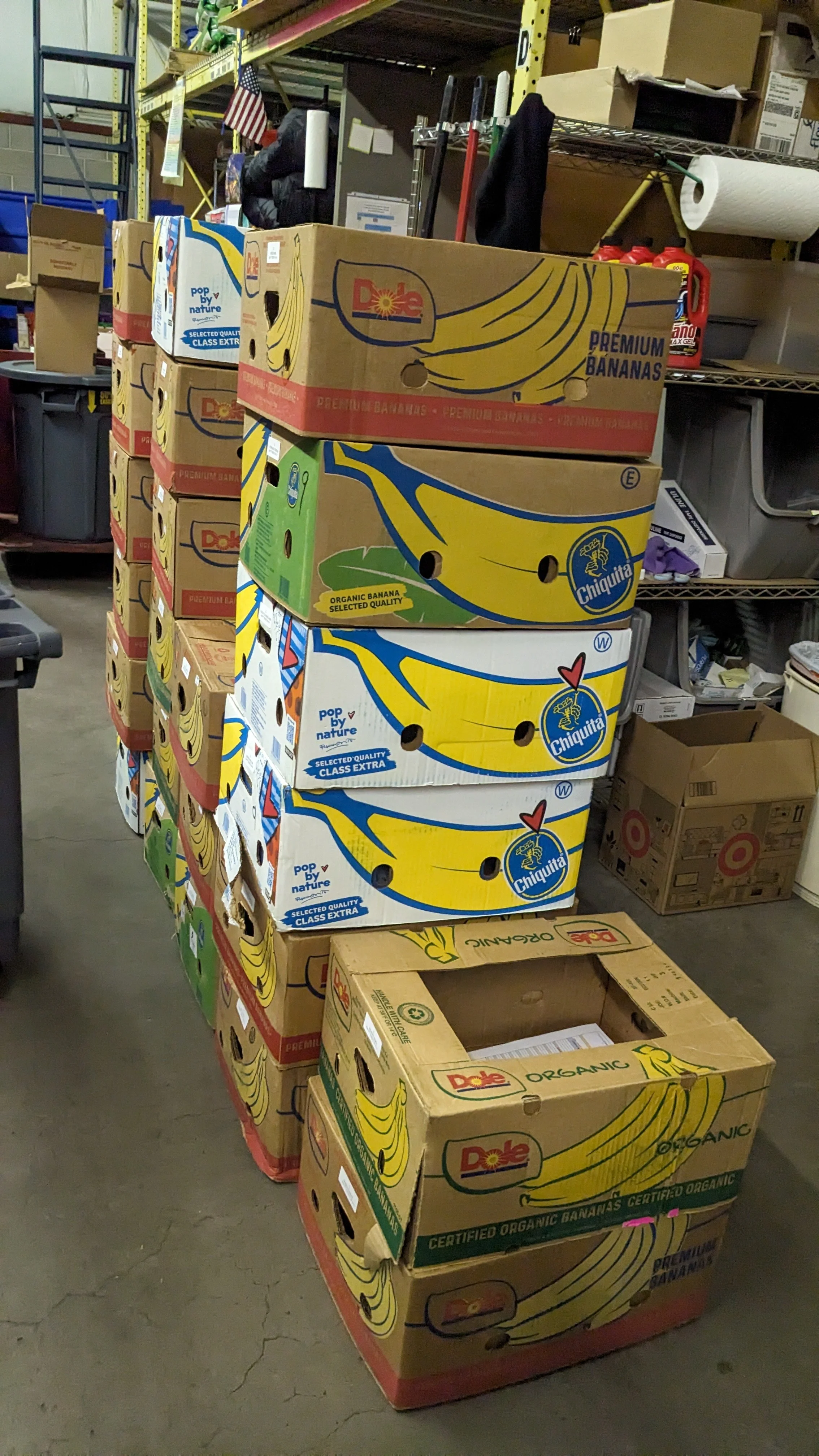 MSUS volunteers packed over 4000 pounds of food at Southern Anoka Community Assistance (SACA) Food Shelf.