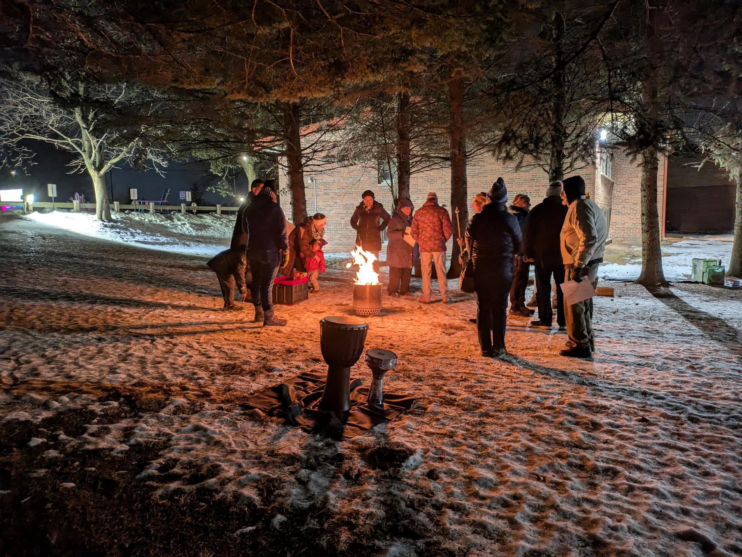 2025 Winter Solstice Celebration Bonfire