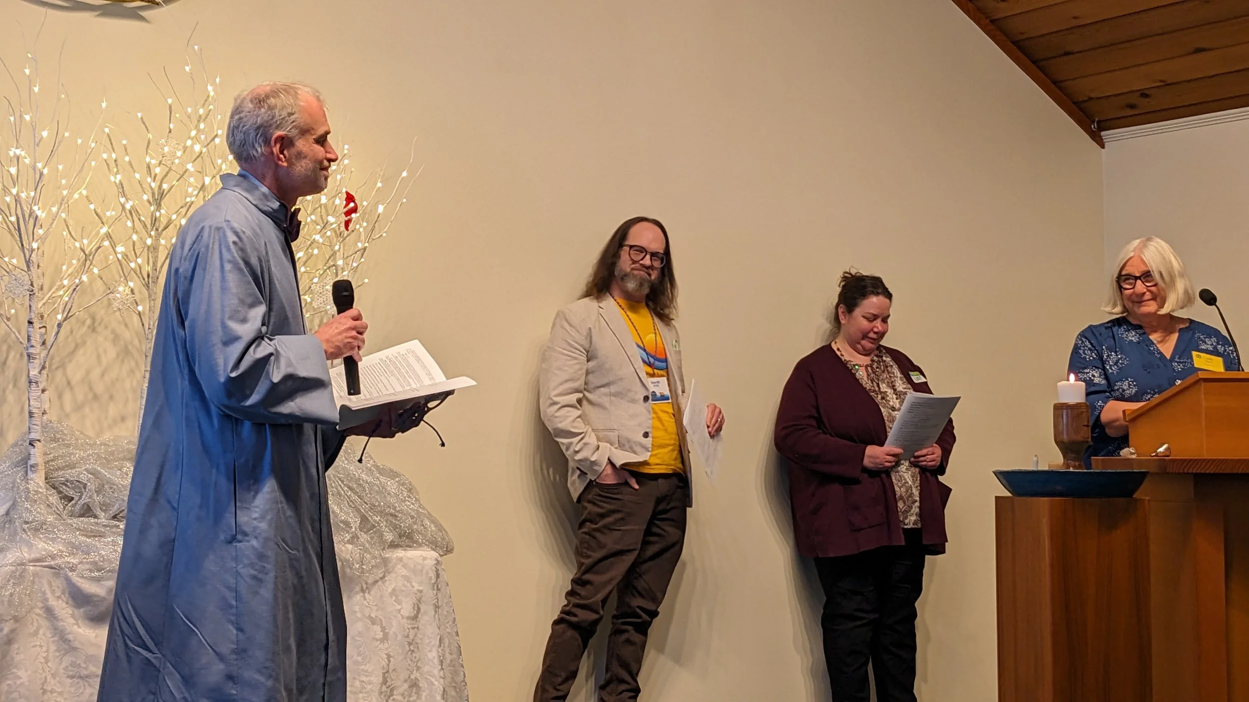 Merging Waters  long-time member Chad Snyder Ordination Celebration