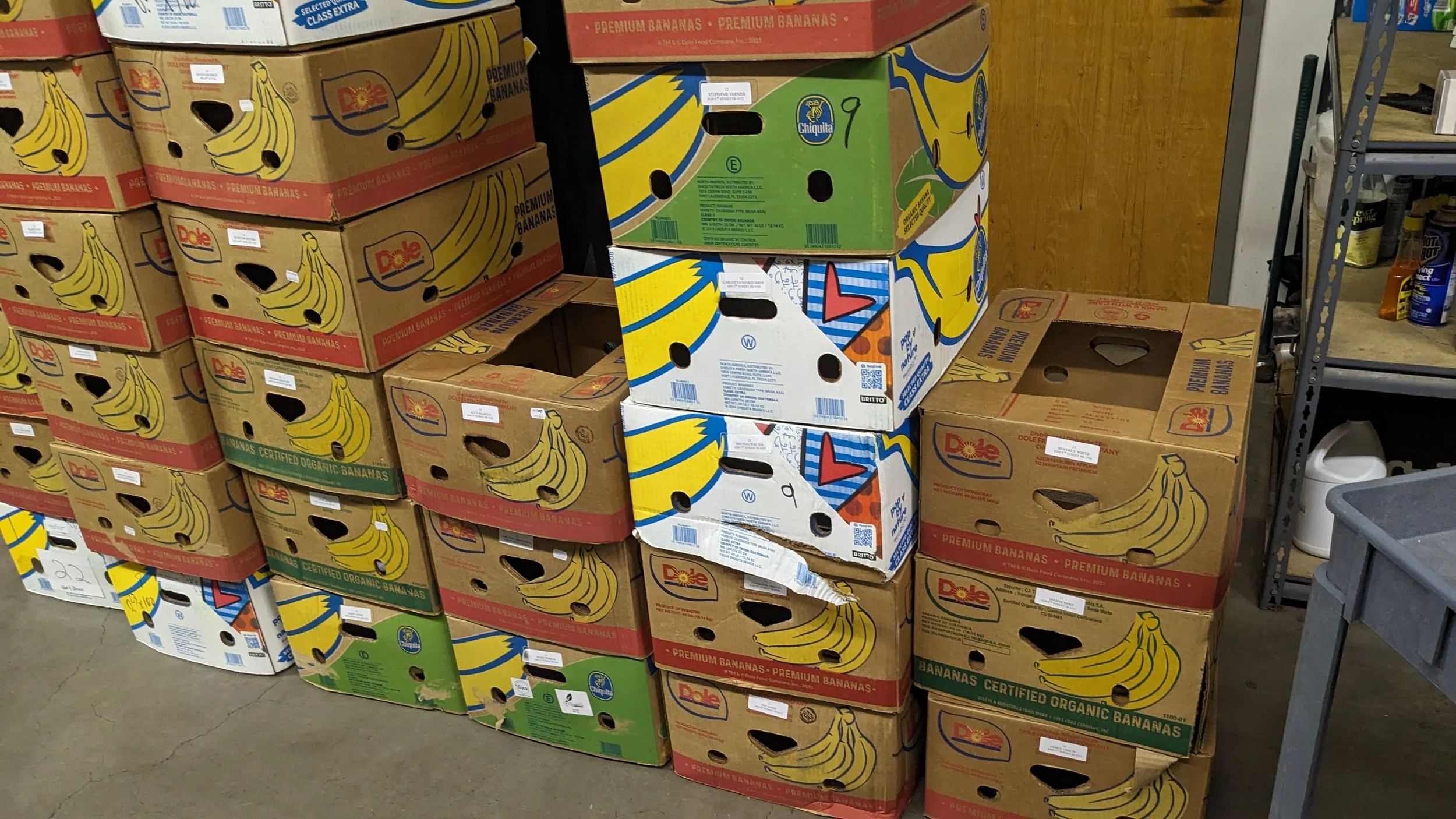 MSUS volunteers packed over 4000 pounds of food at Southern Anoka Community Assistance (SACA) Food Shelf.